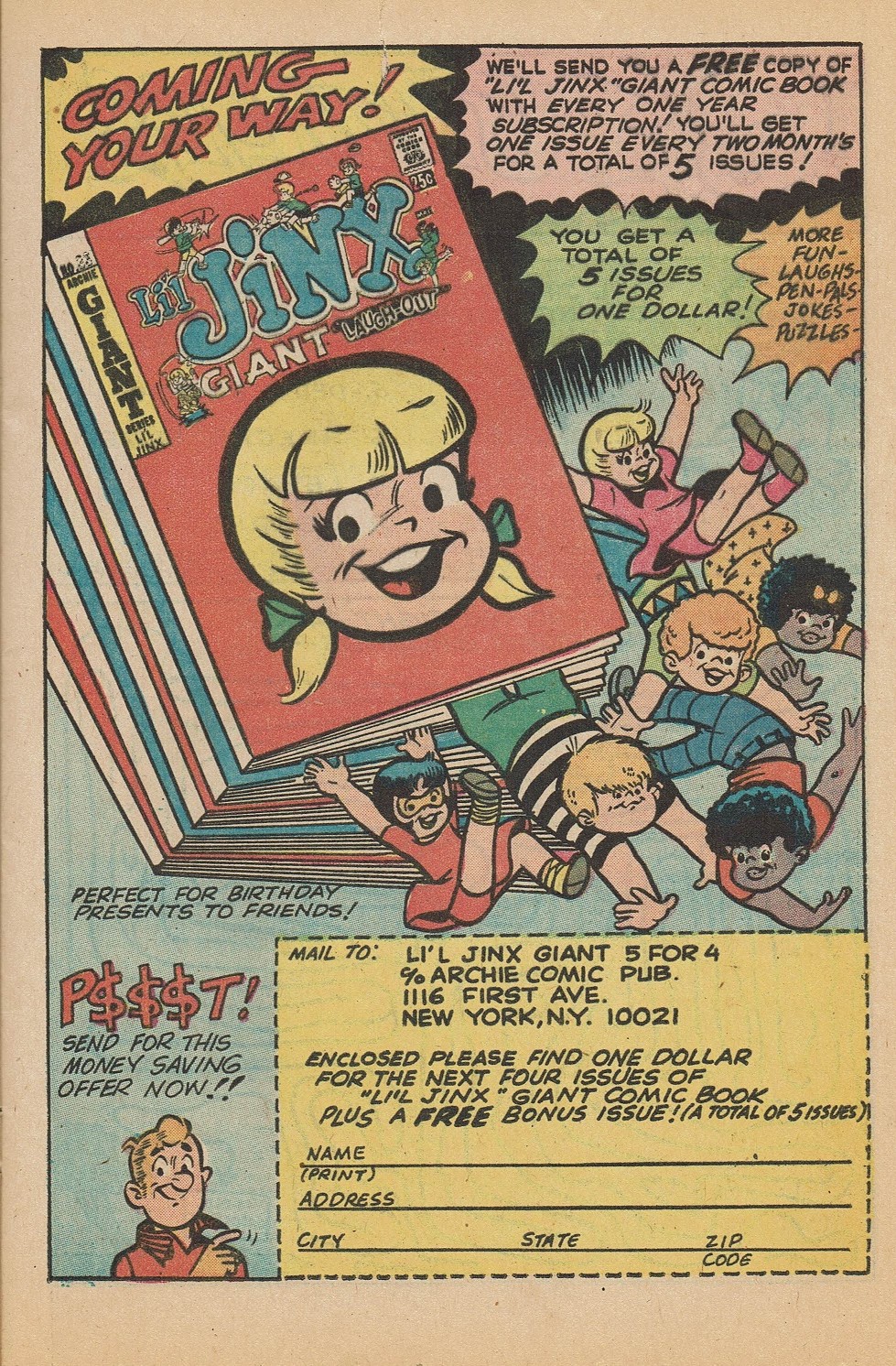 Read online Li'l Jinx Giant Laugh-Out comic -  Issue #41 - 17