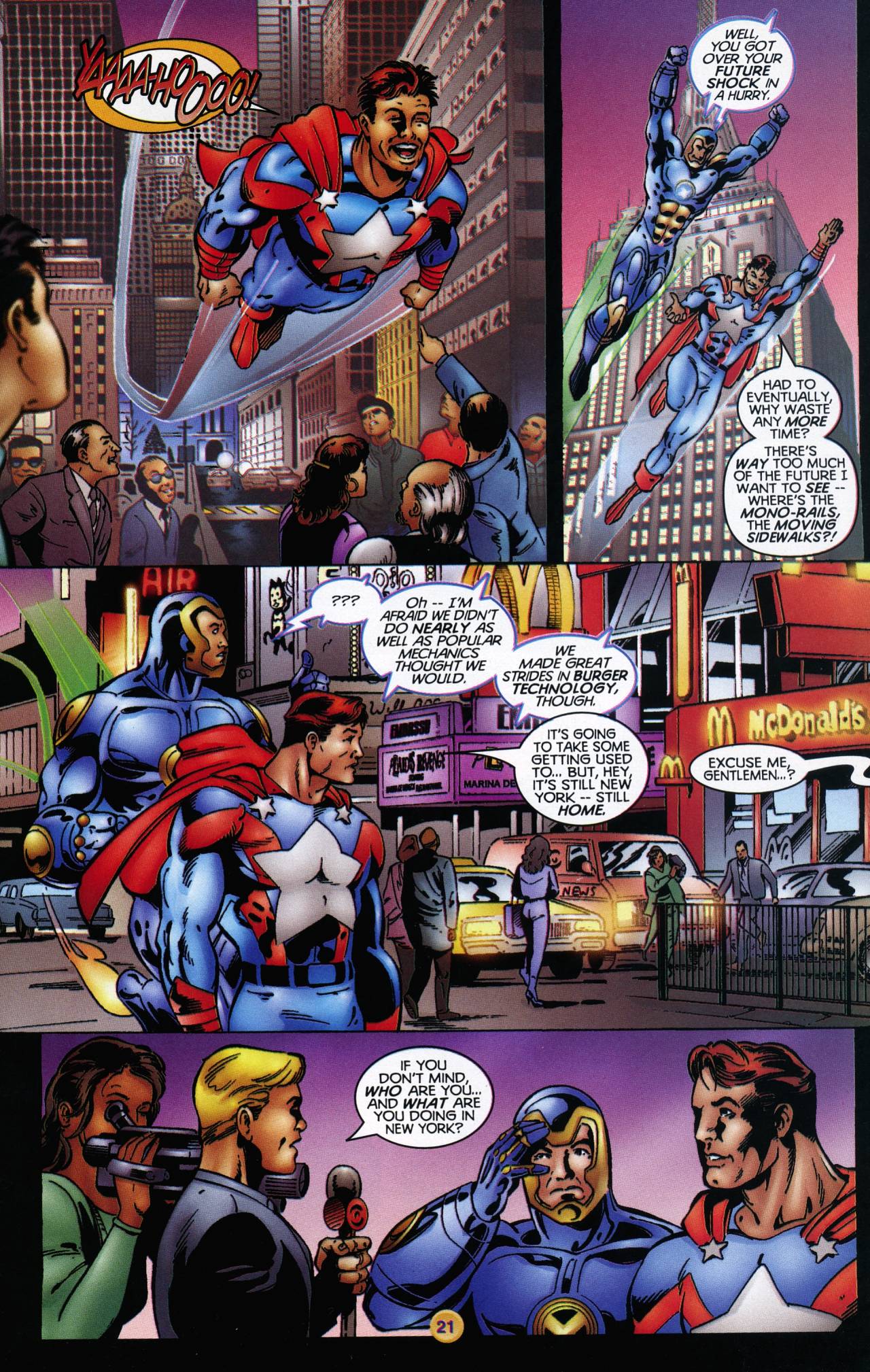 Read online X-O Manowar (1996) comic -  Issue #10 - 18