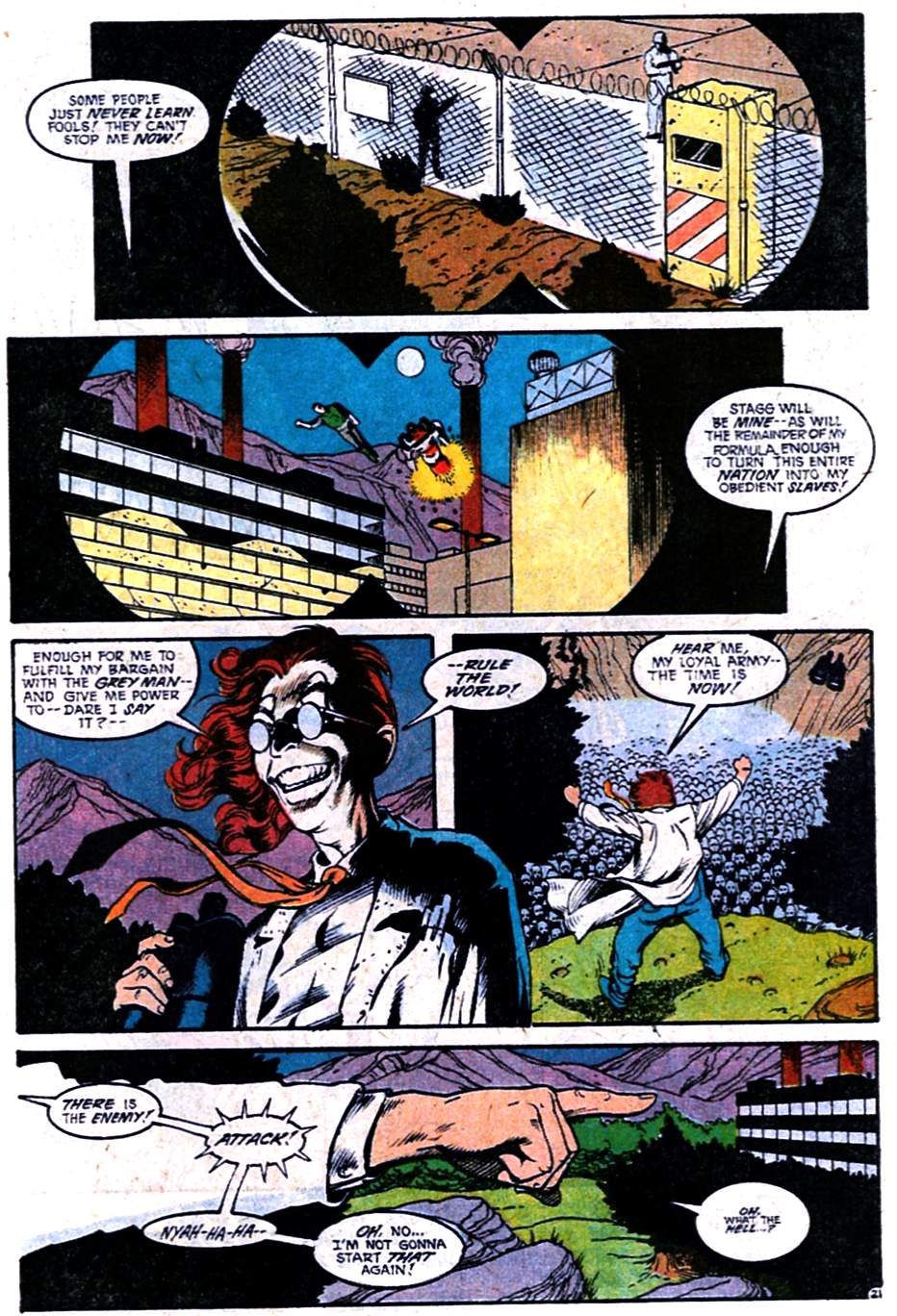 Read online Justice League America comic -  Issue #32 - 22