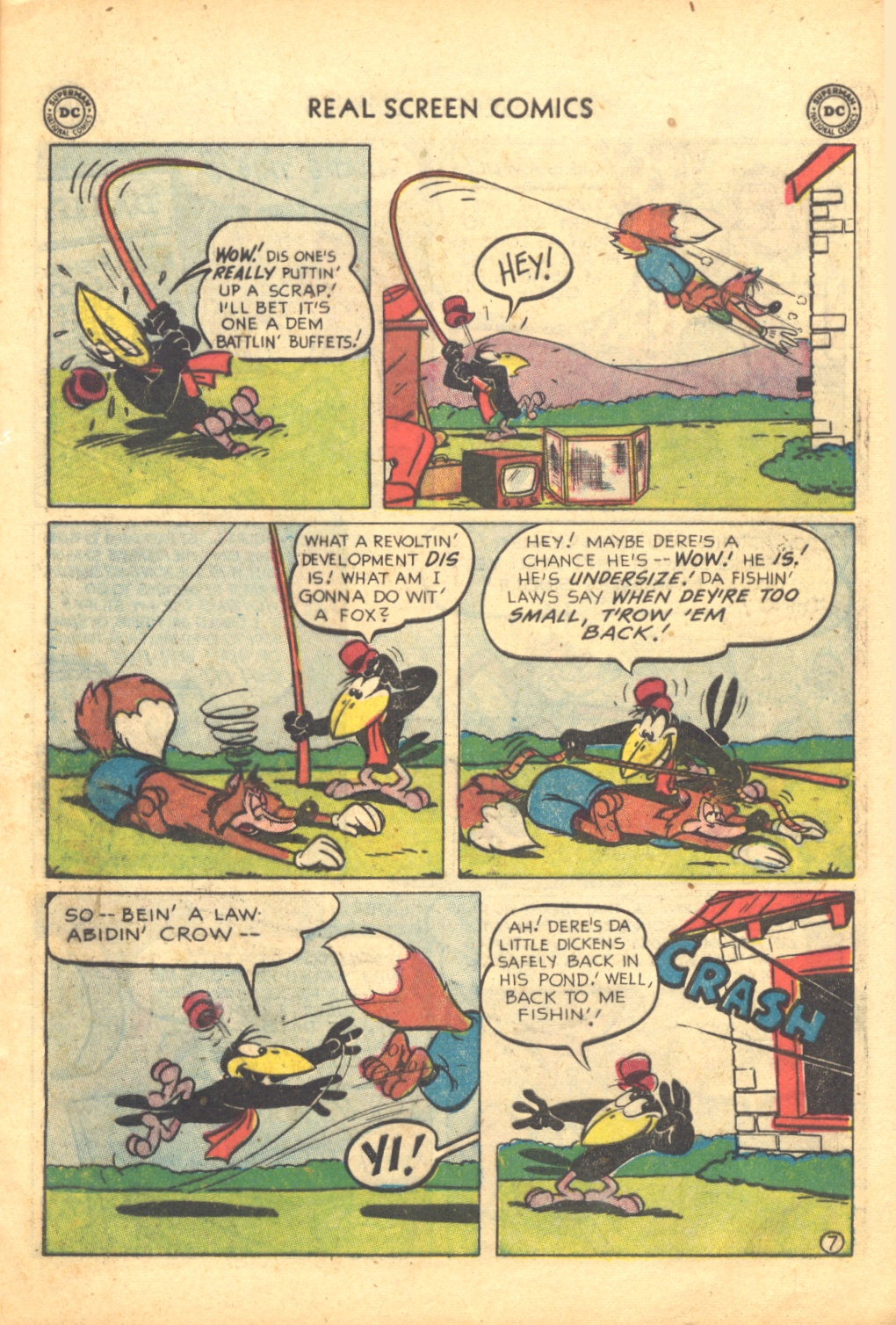 Read online Real Screen Comics comic -  Issue #44 - 9