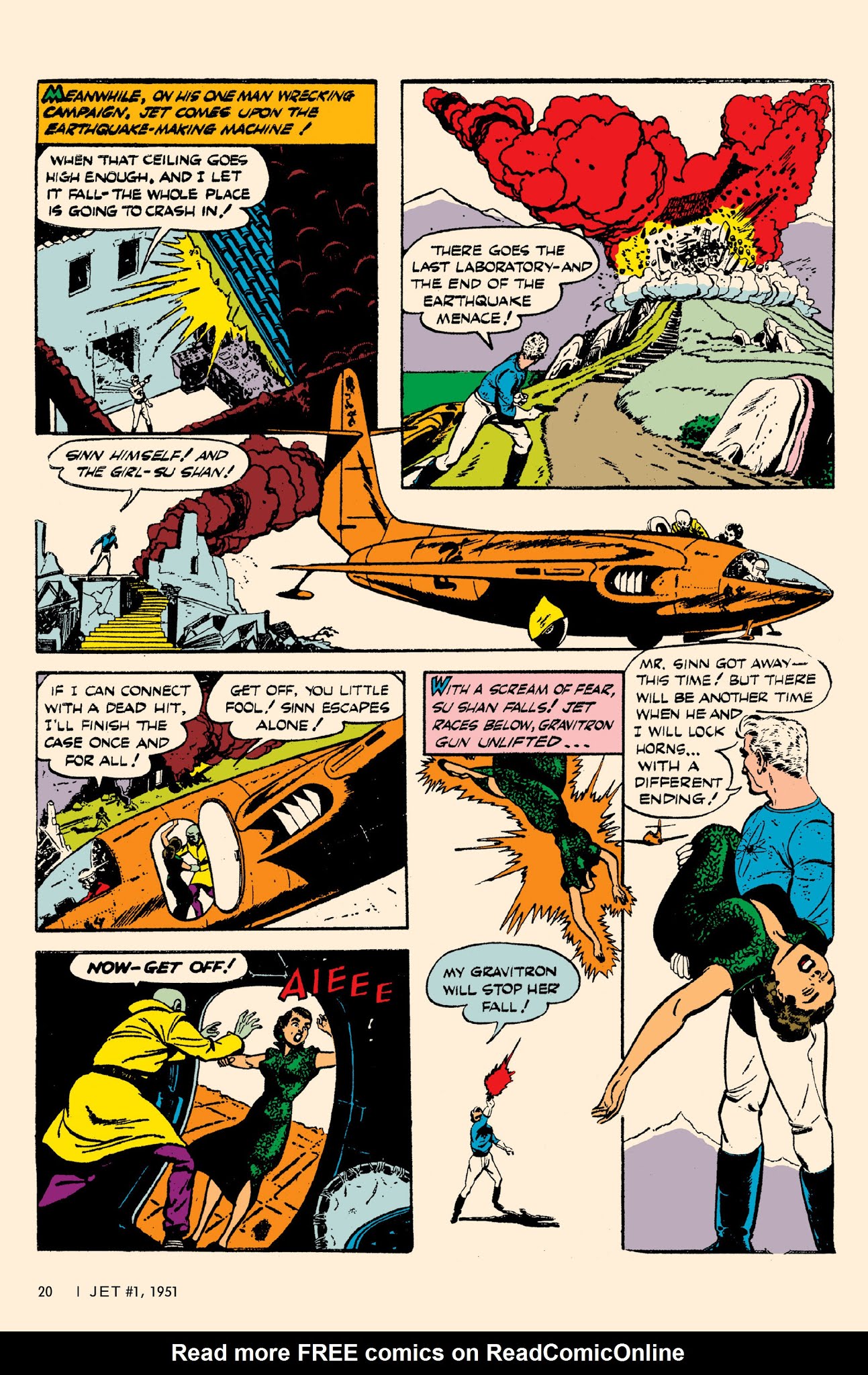 Read online Bob Powell's Complete Jet Powers comic -  Issue # TPB (Part 1) - 24