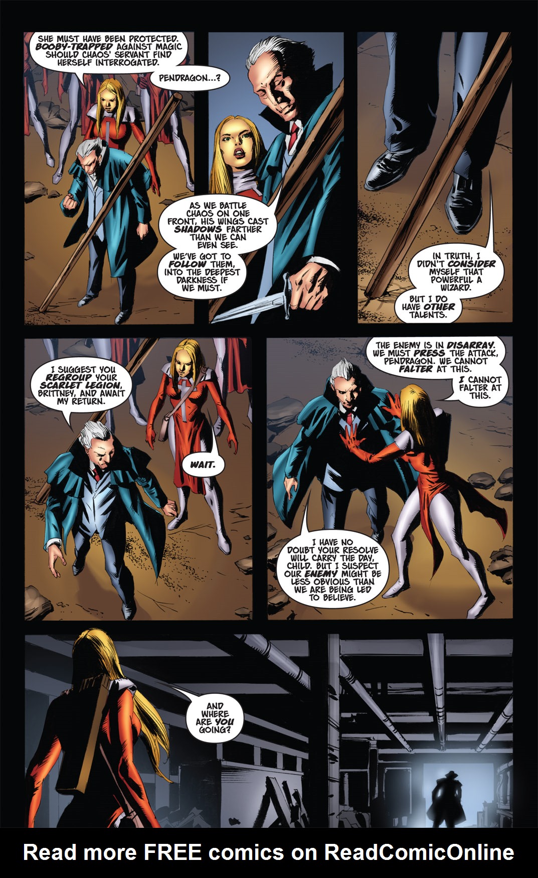 Read online Vampirella and the Scarlet Legion comic -  Issue # TPB - 40
