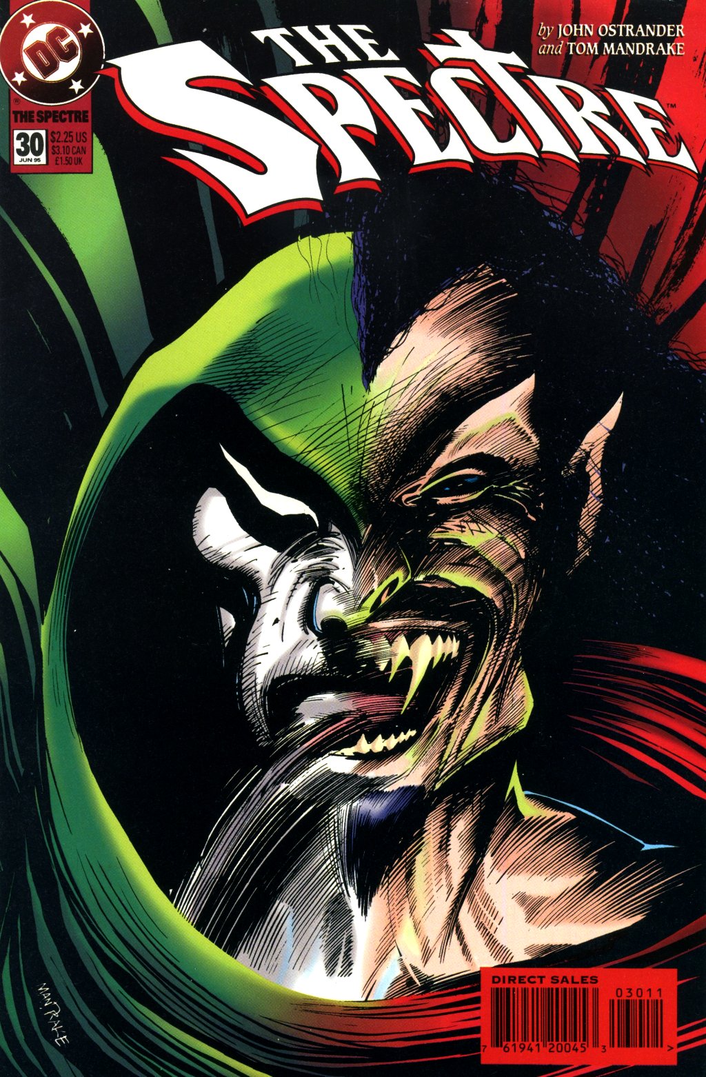 Read online The Spectre (1992) comic -  Issue #30 - 1
