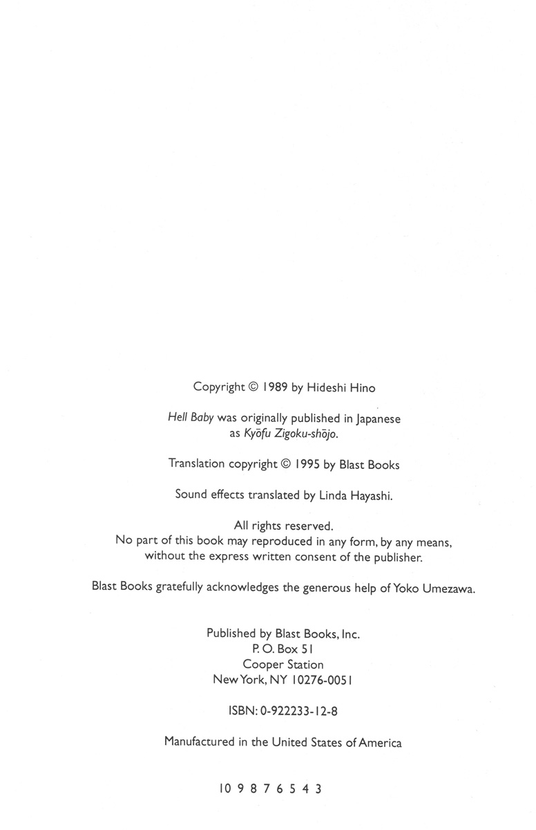 Read online Hell Baby comic -  Issue # TPB (Part 1) - 5