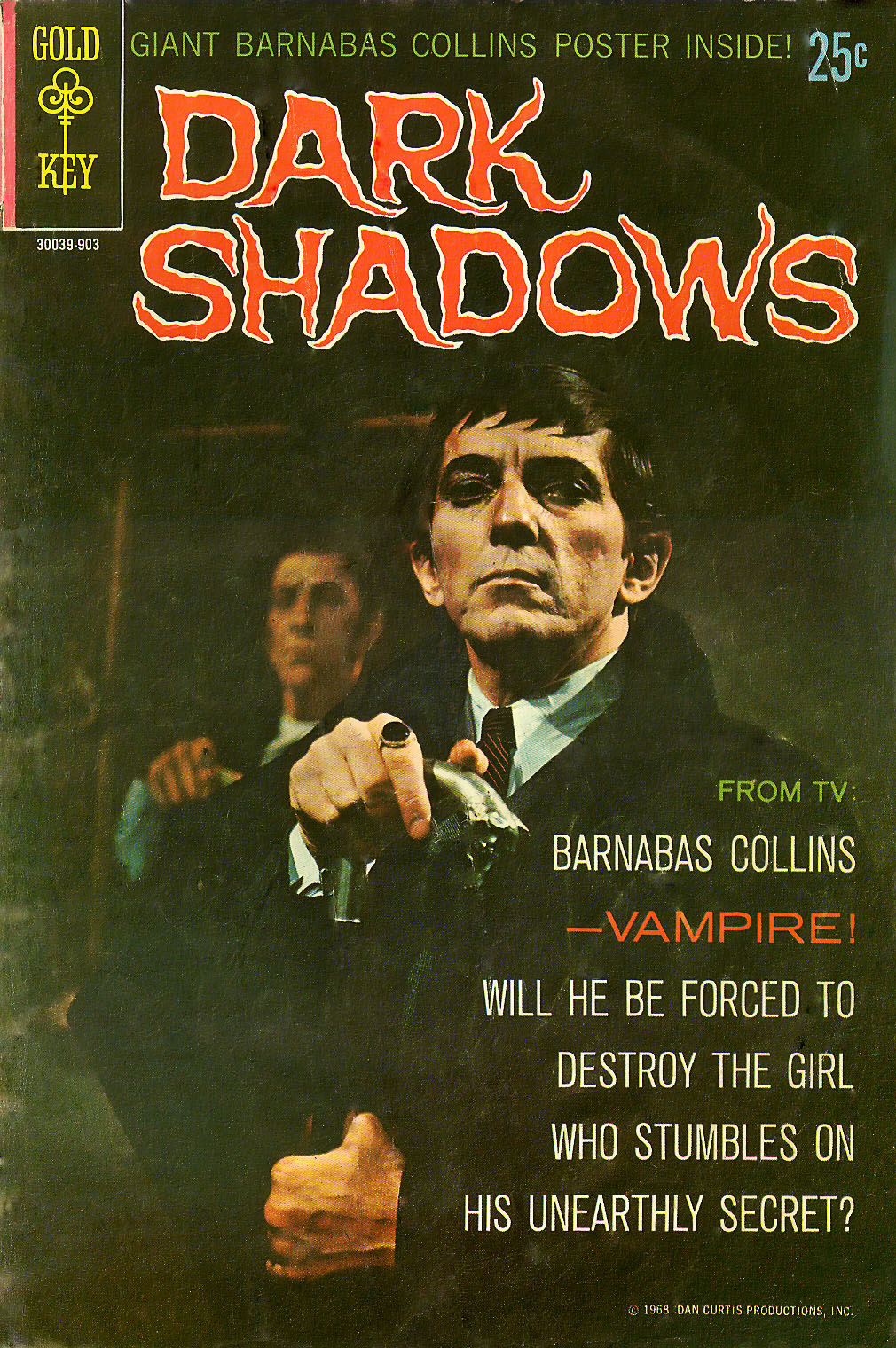 Read online Dark Shadows (1969) comic -  Issue #1 - 1