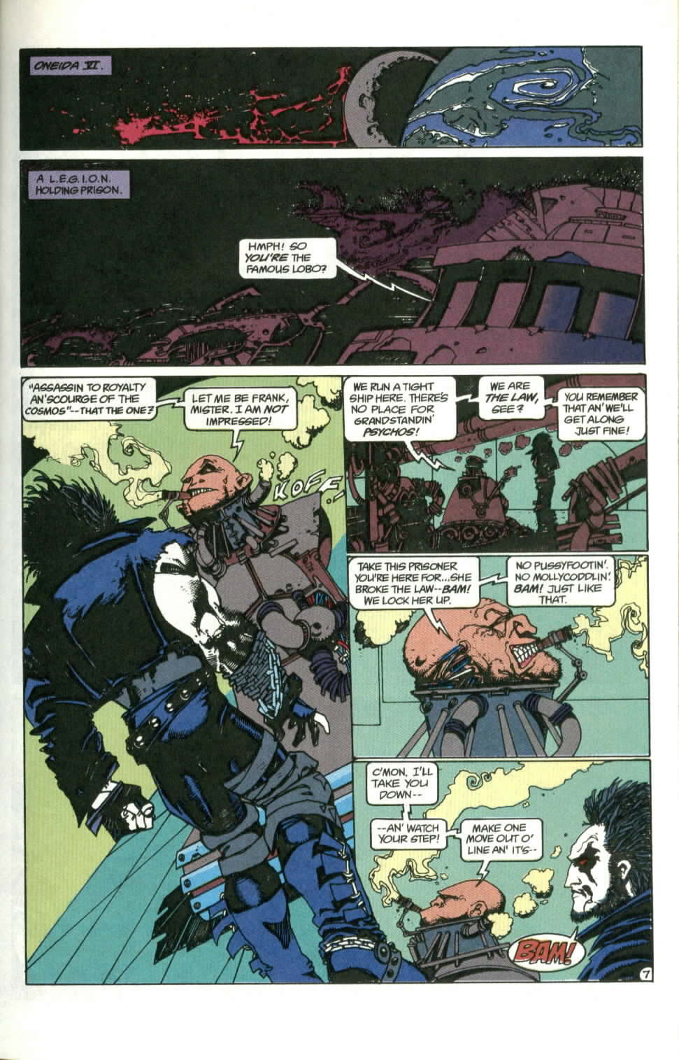 Read online Lobo (1990) comic -  Issue #1 - 8