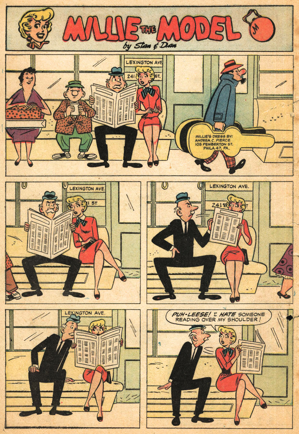 Read online Millie the Model comic -  Issue #82 - 4