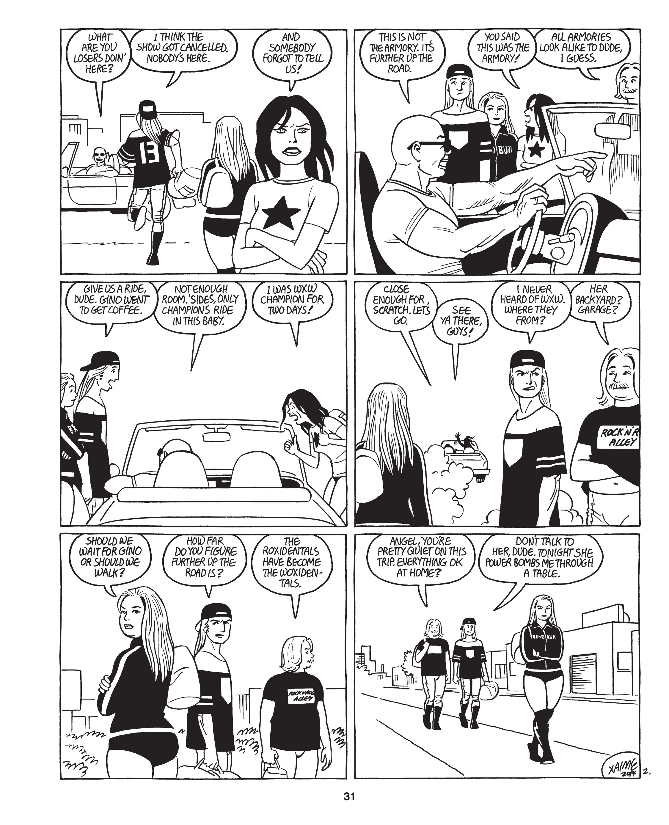 Read online Love and Rockets: New Stories comic -  Issue #7 - 32
