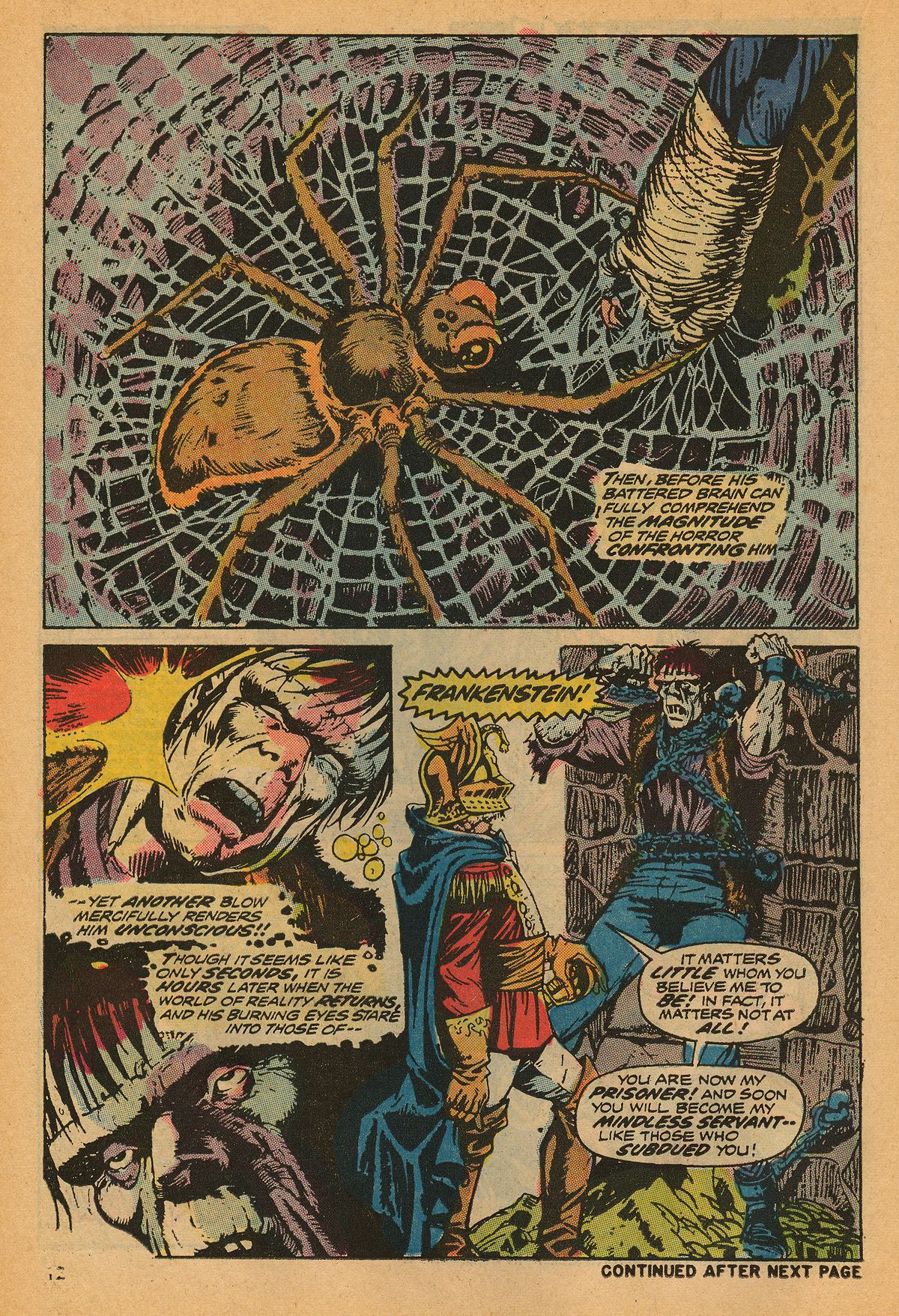 Read online Frankenstein (1973) comic -  Issue #6 - 13