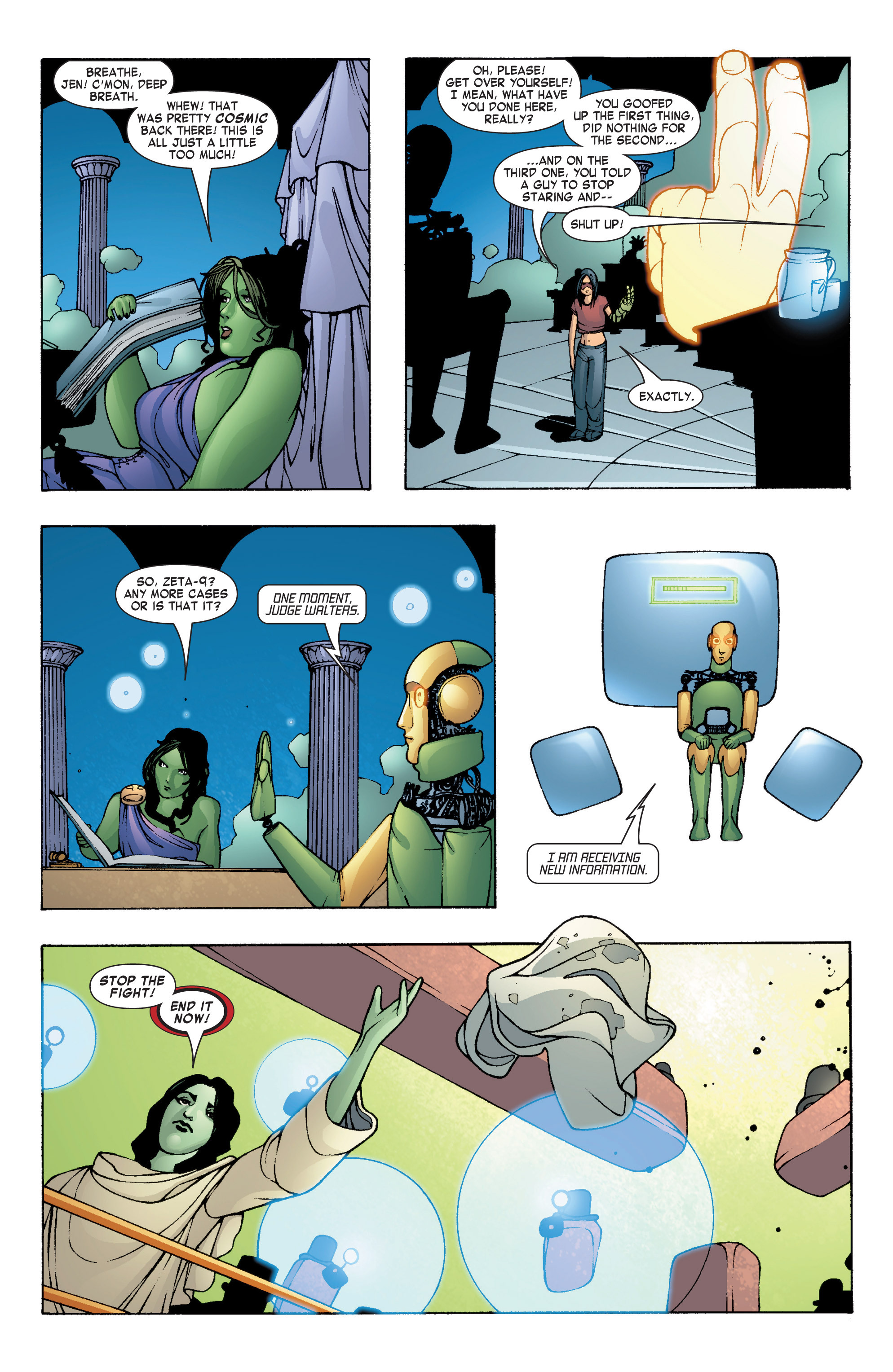 Read online She-Hulk (2004) comic -  Issue #7 - 22