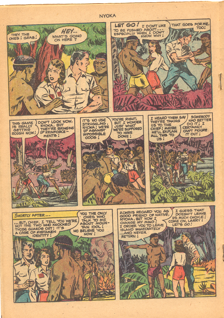 Read online Nyoka the Jungle Girl (1945) comic -  Issue #64 - 18