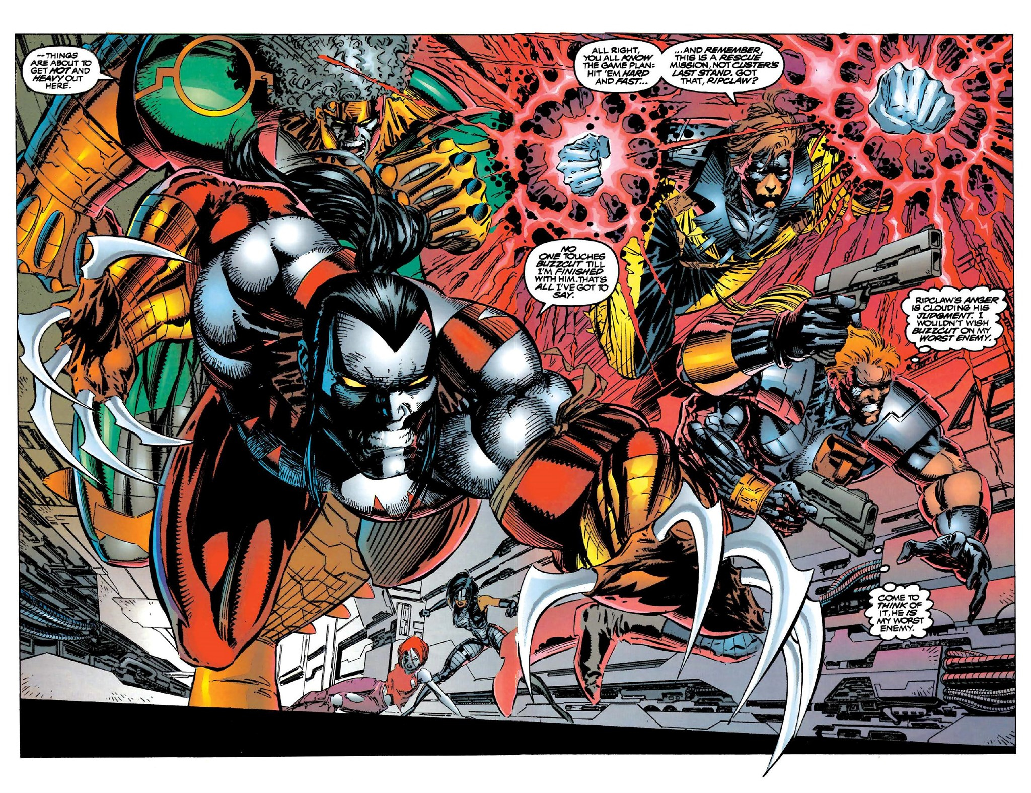 Read online Cyberforce (1992) comic -  Issue # _The Complete Cyberforce (Part 1) - 36