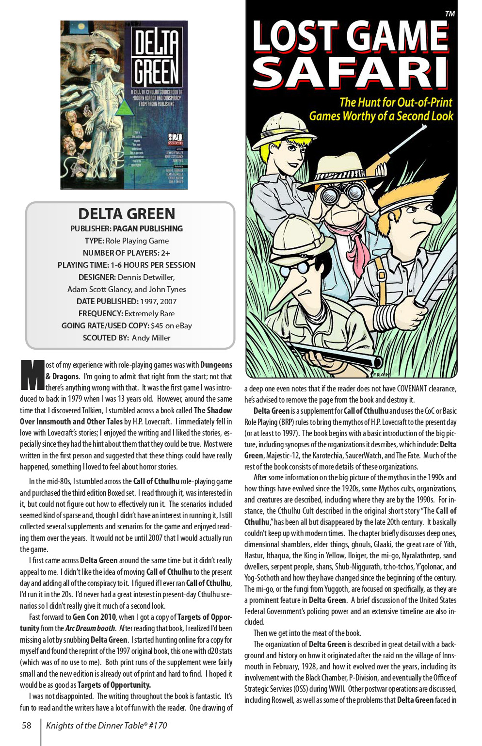 Read online Knights of the Dinner Table comic -  Issue #170 - 60