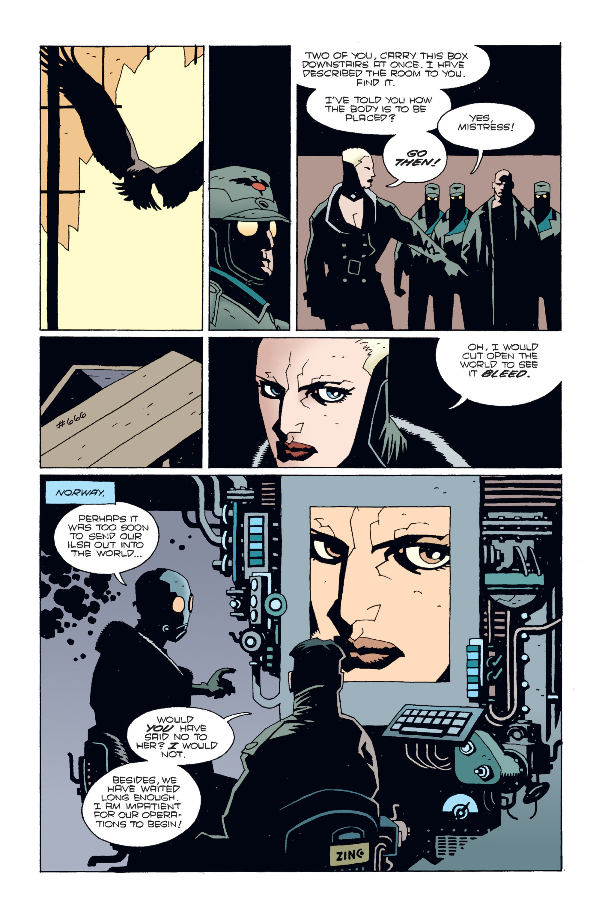 Read online Hellboy comic -  Issue #2 - 25