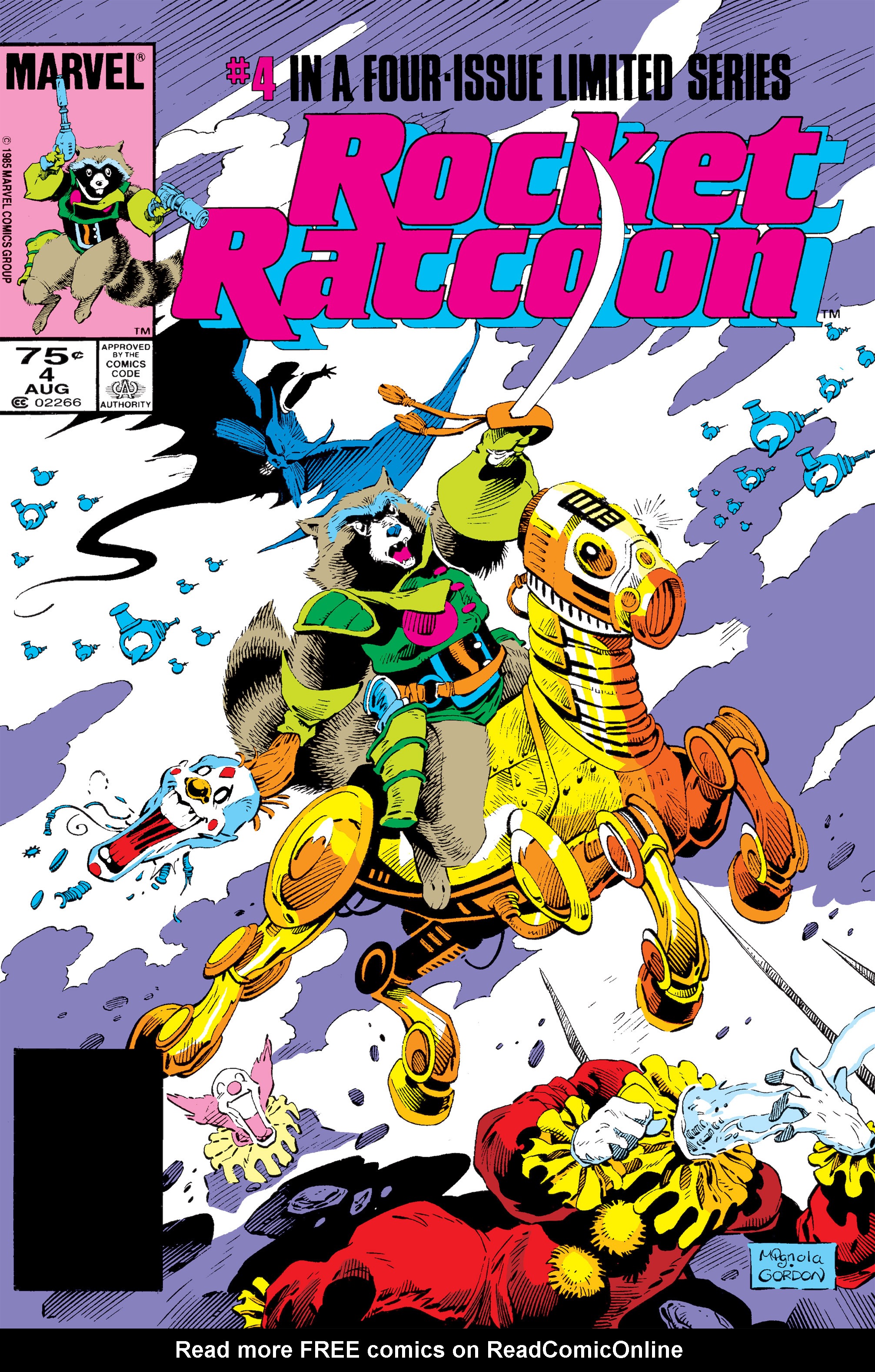 Read online Rocket Raccoon (1985) comic -  Issue #4 - 1