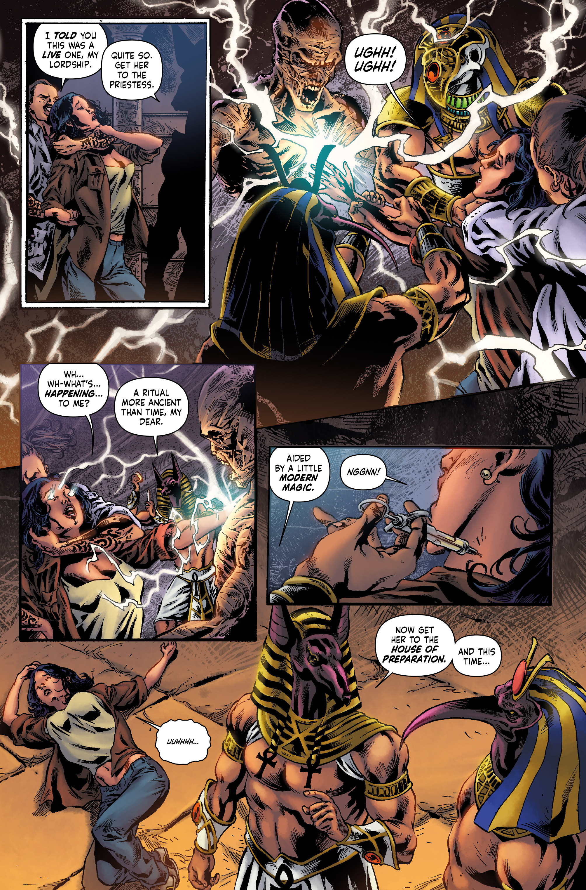 Read online The Mummy comic -  Issue #1 - 18