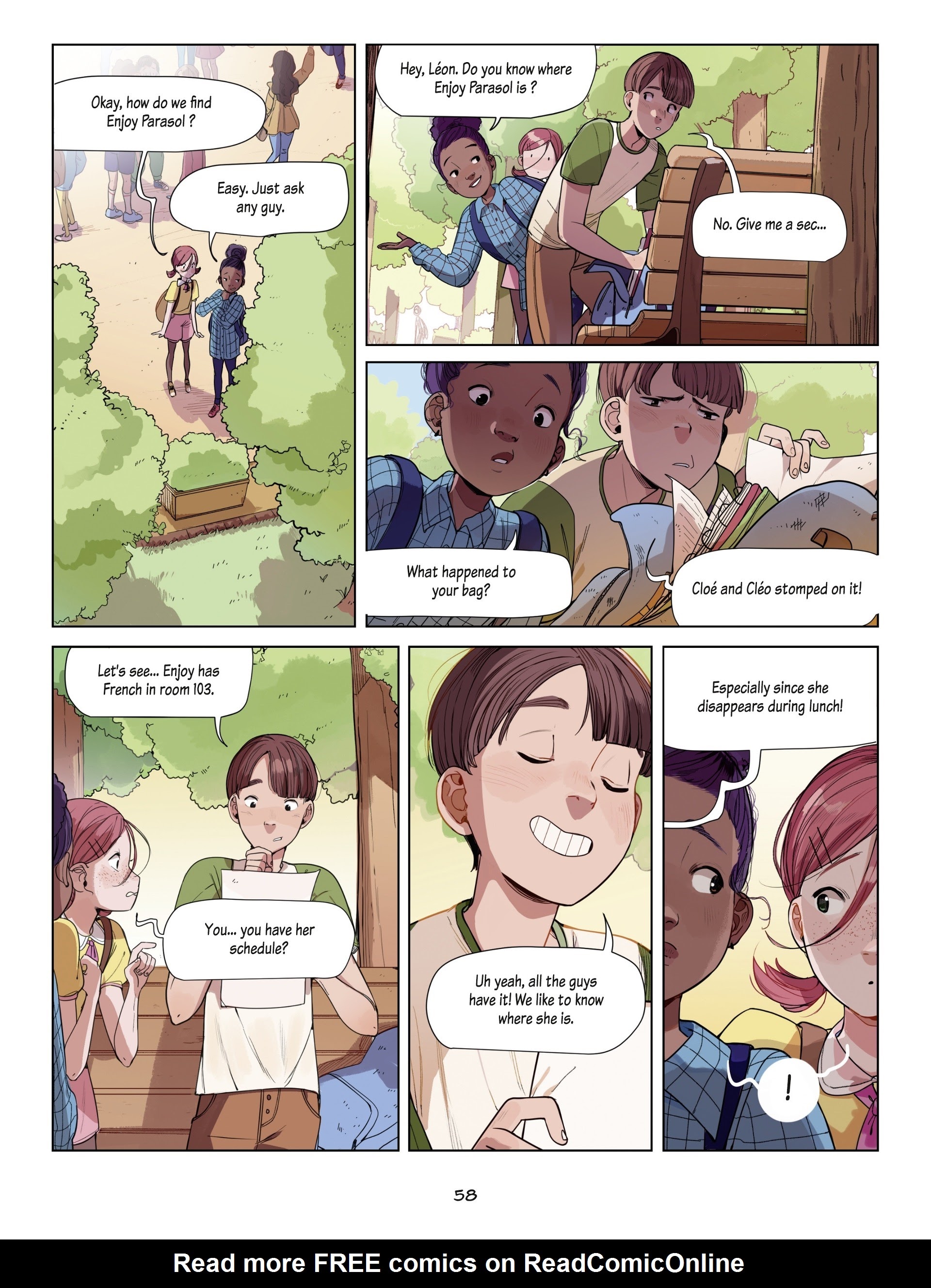 Read online School of Love comic -  Issue #1 - 58