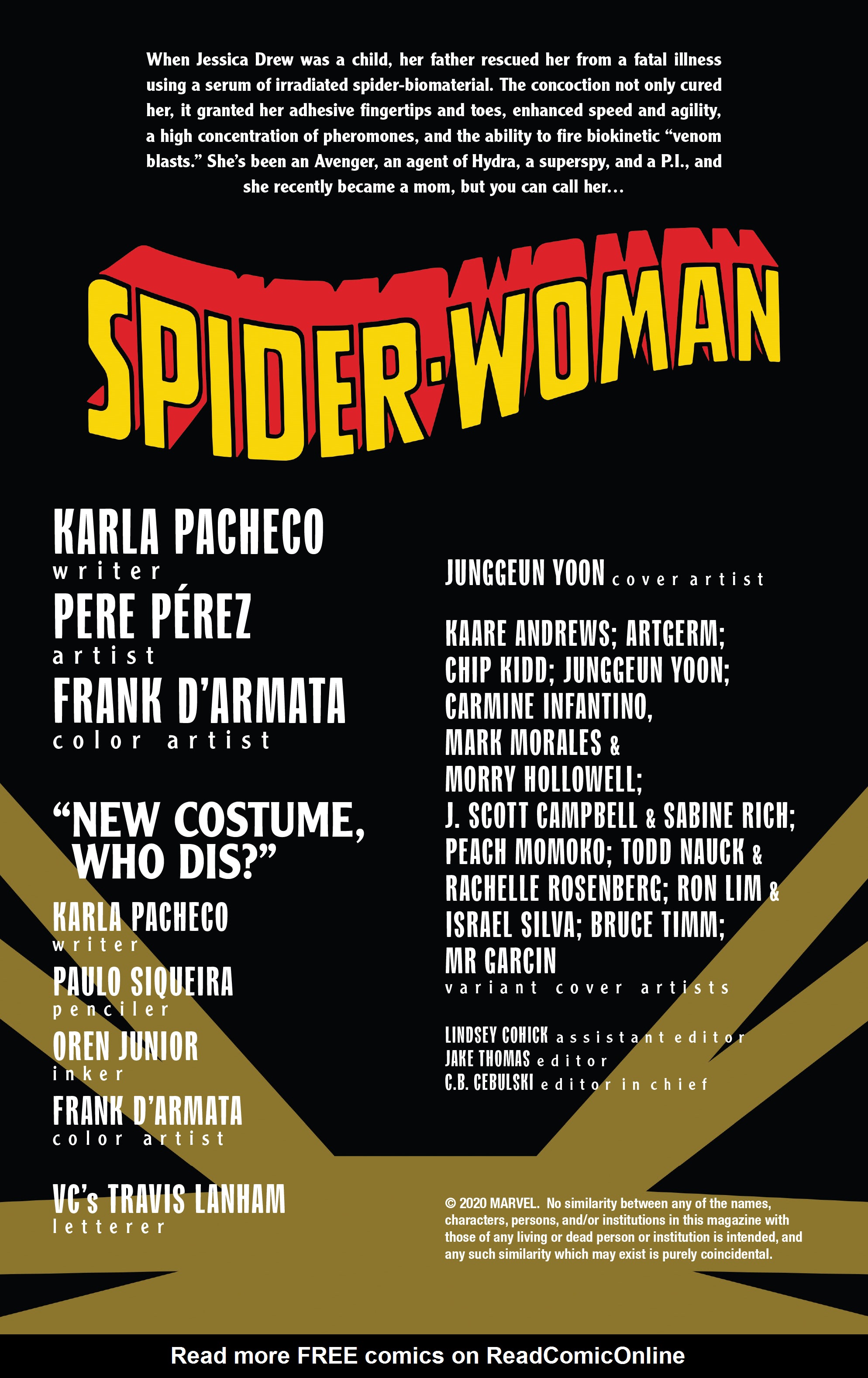 Read online Spider-Woman (2020) comic -  Issue #1 - 2