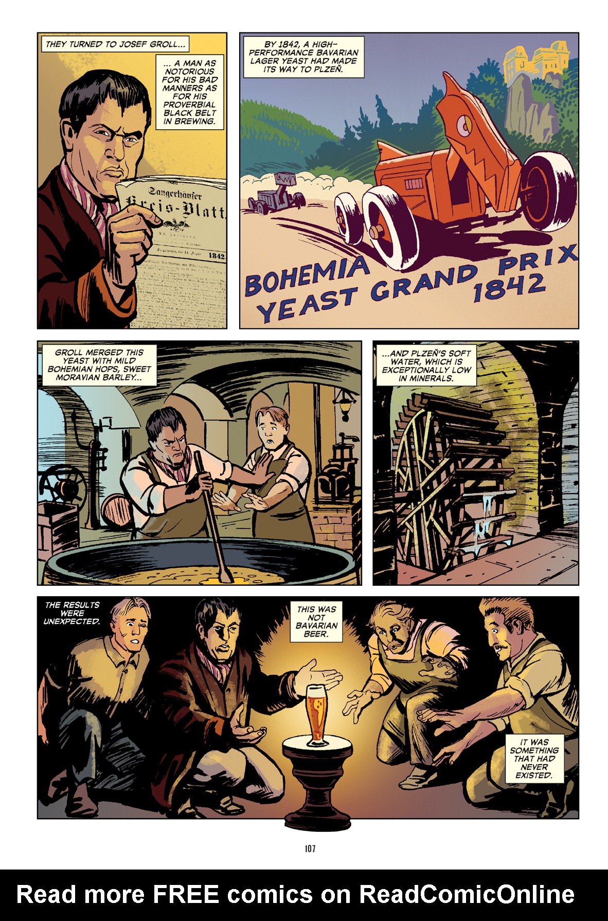 Read online The Comic Book Story of Beer comic -  Issue # Full - 113