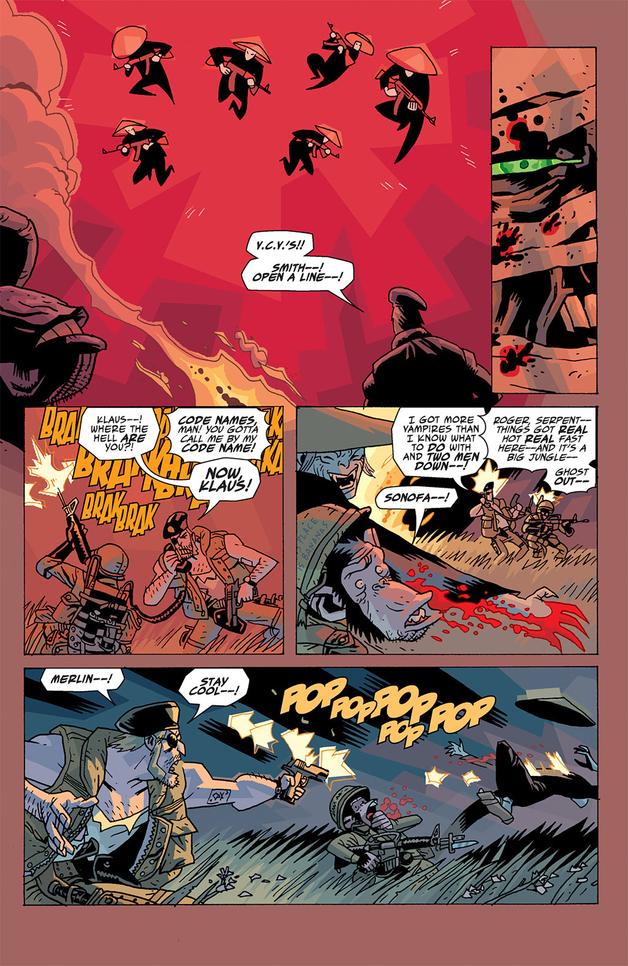 Read online The Umbrella Academy: Dallas comic -  Issue #5 - 8