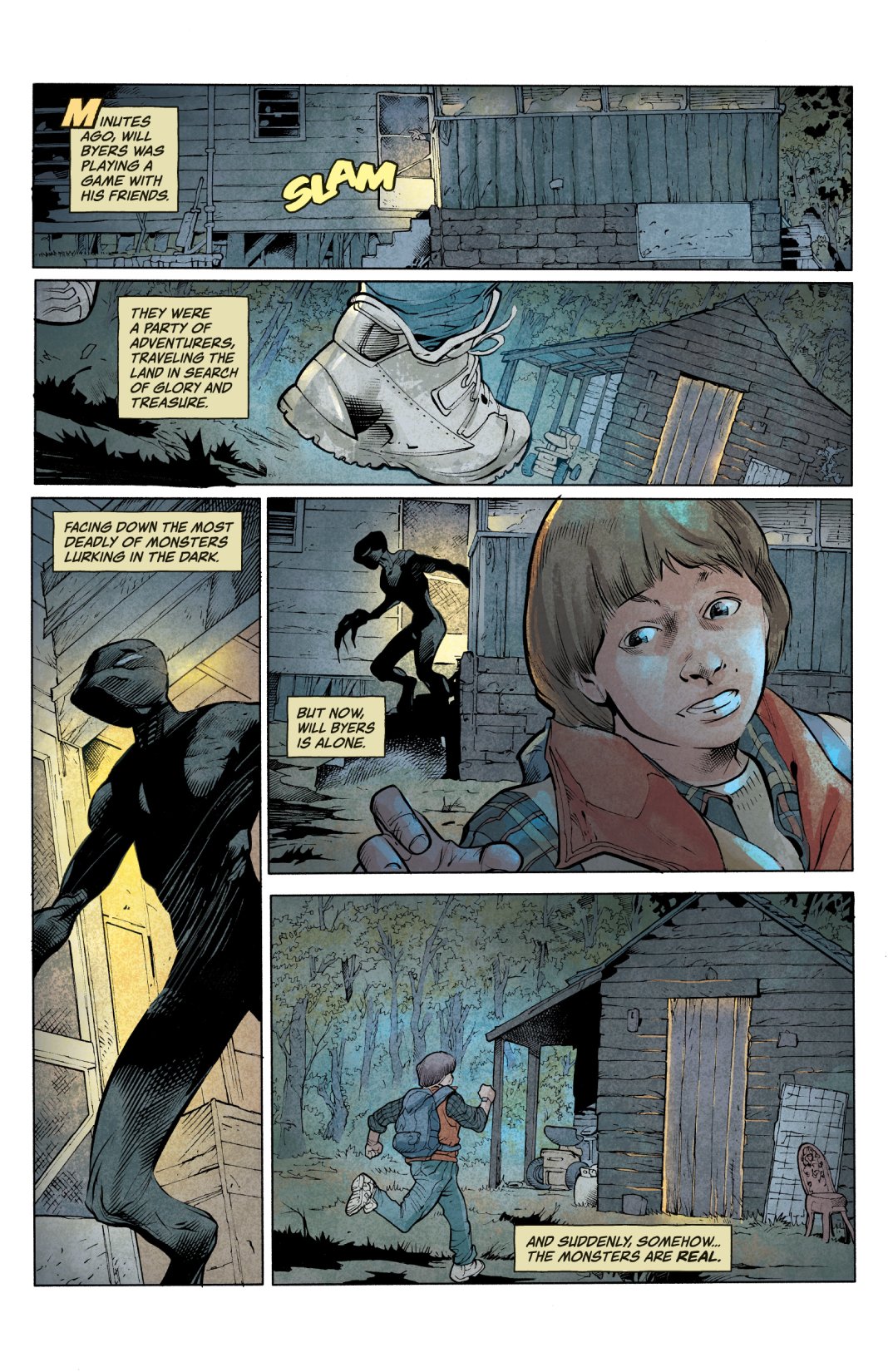 Read online Stranger Things comic -  Issue # _Ashcan - 3