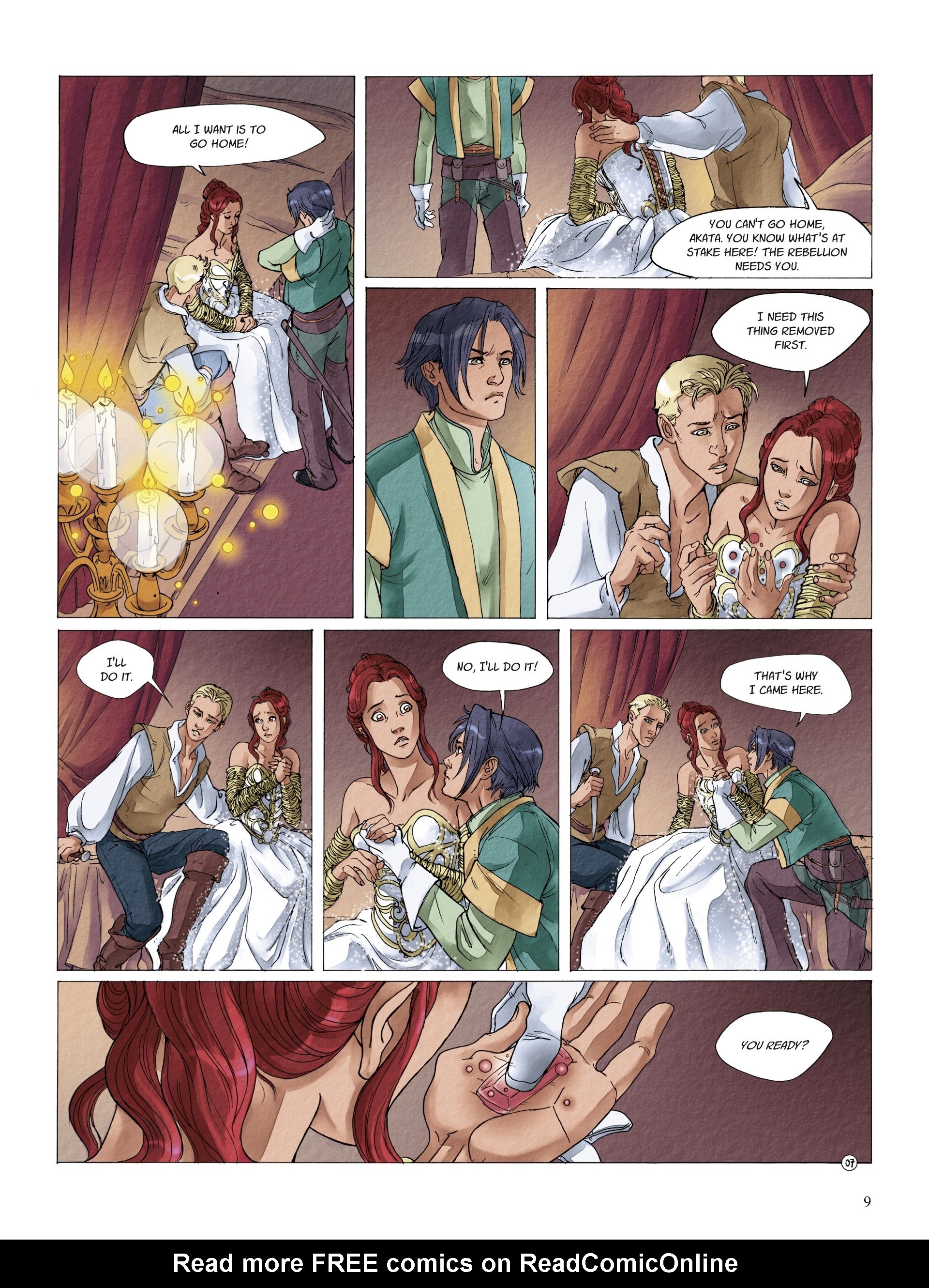 Read online Nanami comic -  Issue #5 - 9