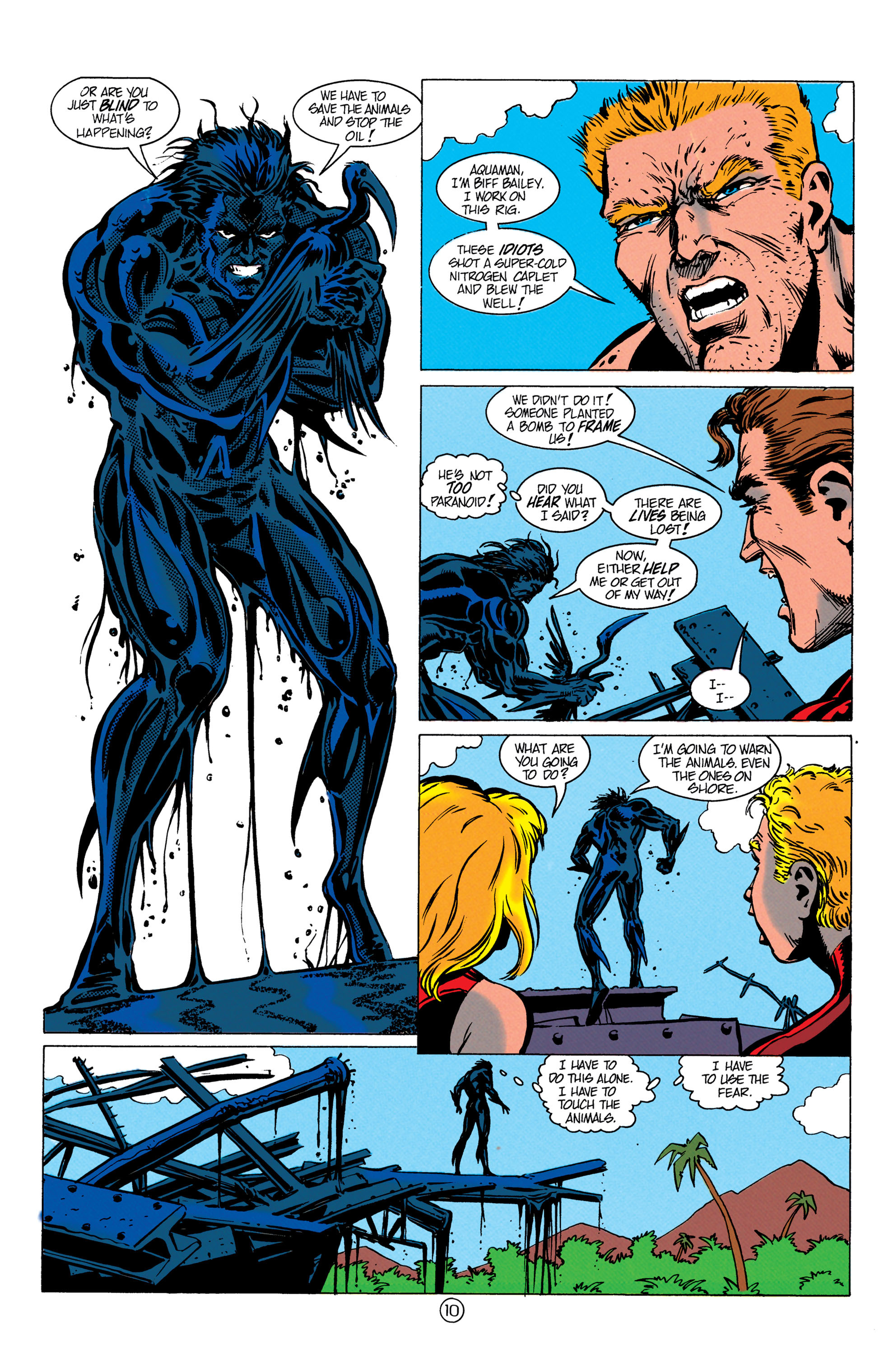 Aquaman (1991) Issue #9 #9 - English 11