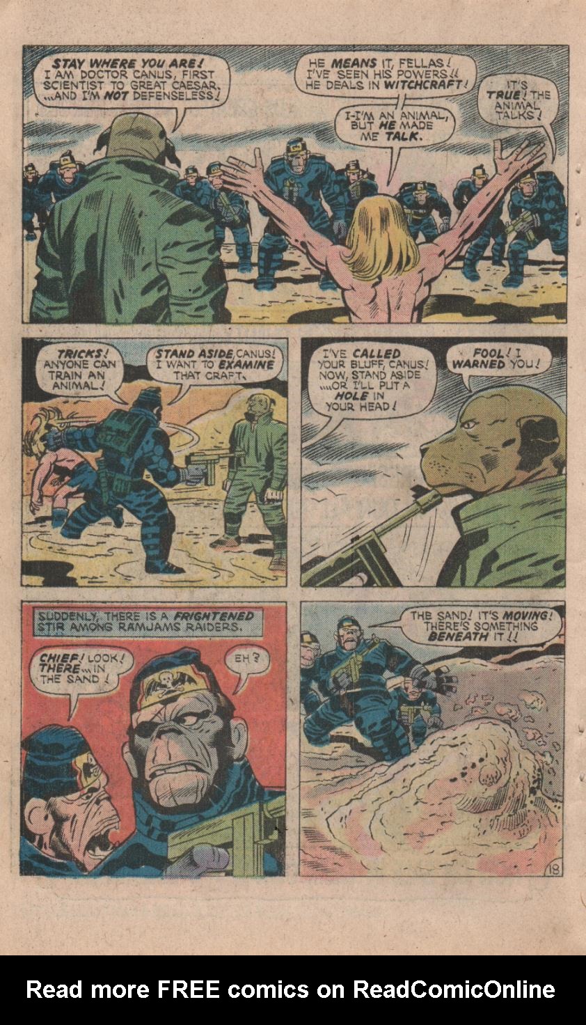 Read online Kamandi, The Last Boy On Earth comic -  Issue #32 - 20