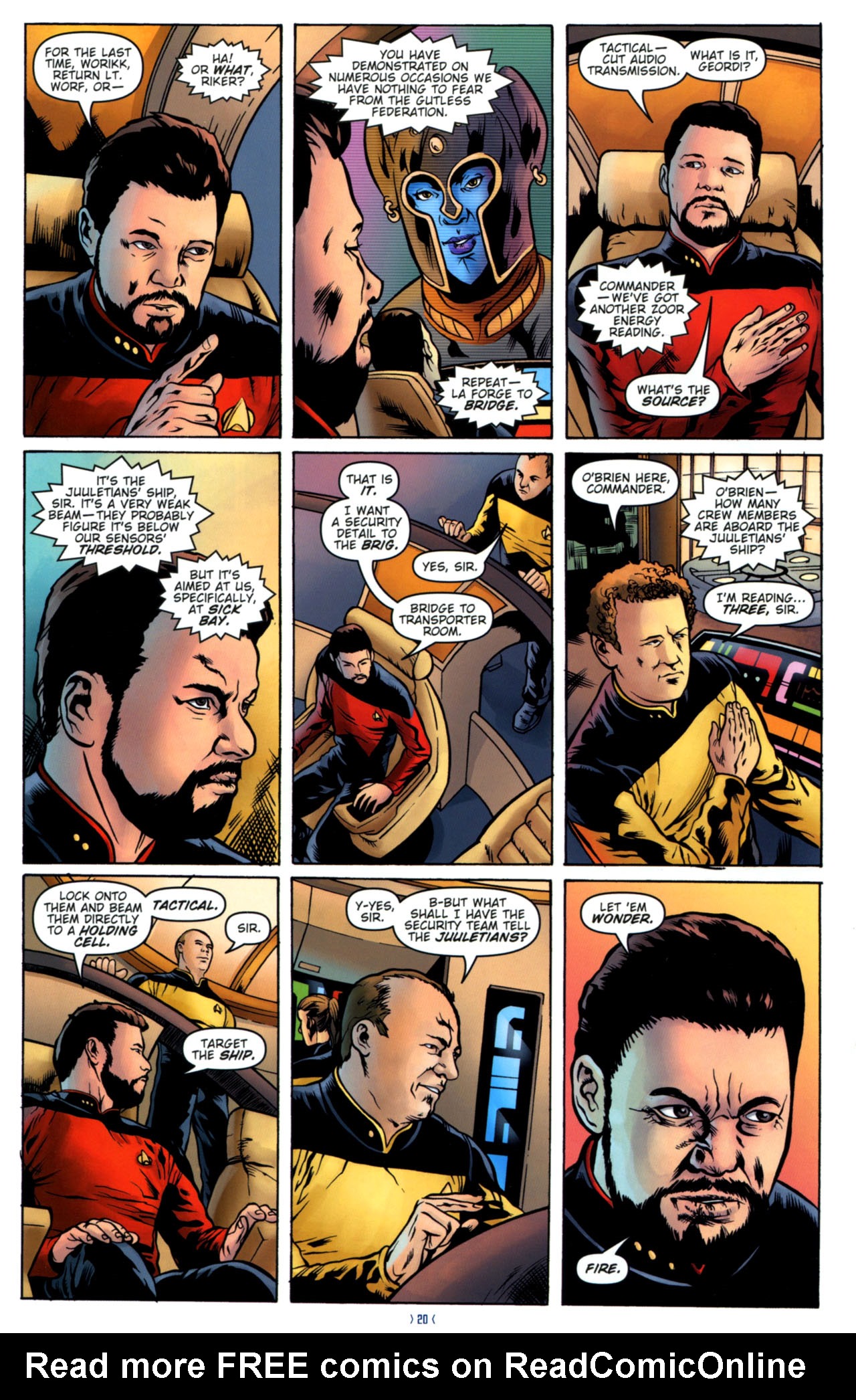 Read online Star Trek: The Next Generation: Ghosts comic -  Issue #4 - 22