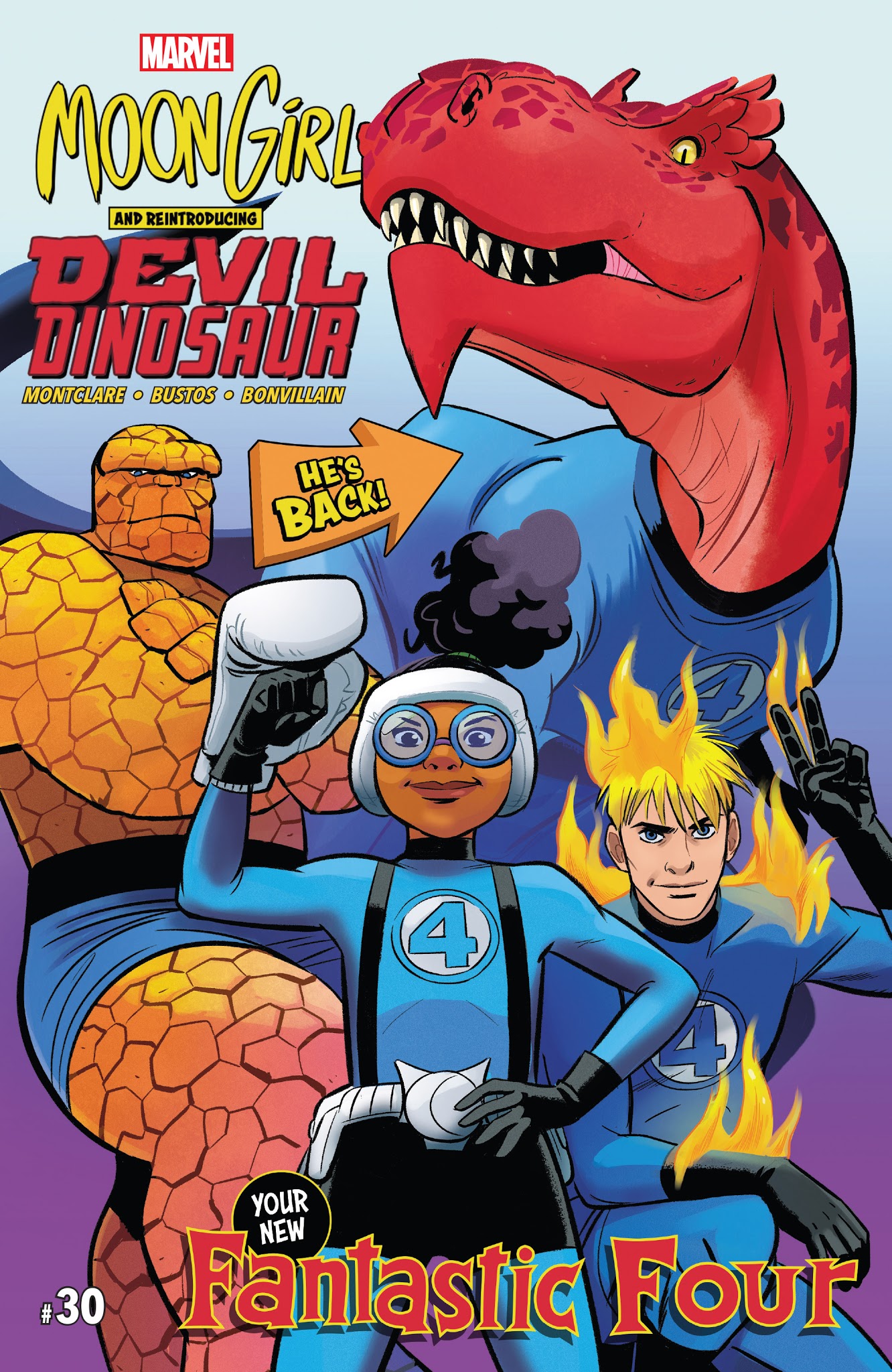 Read online Moon Girl And Devil Dinosaur comic -  Issue #30 - 1