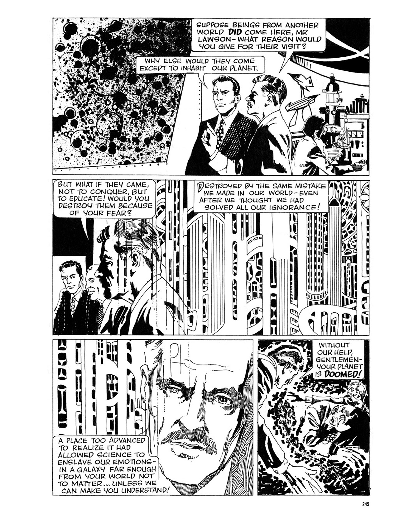 Read online Eerie Archives comic -  Issue # TPB 4 - 245