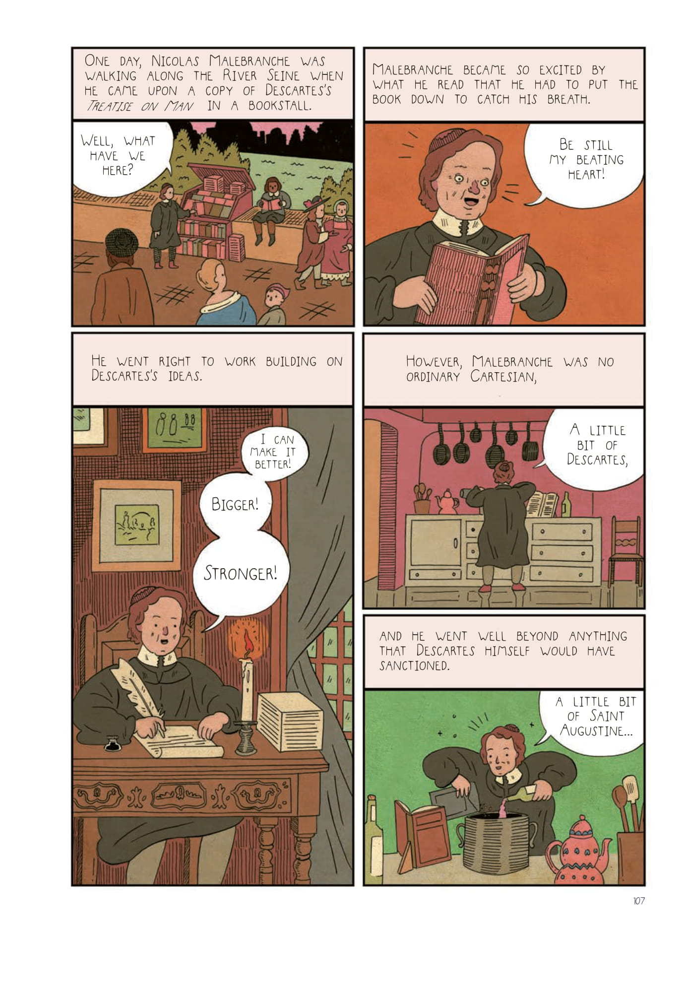 Read online Heretics!: The Wondrous (and Dangerous) Beginnings of Modern Philosophy comic -  Issue # TPB (Part 2) - 9