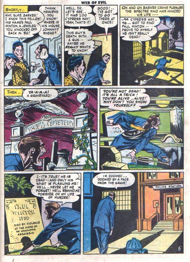 Read online Web of Evil comic -  Issue #6 - 21