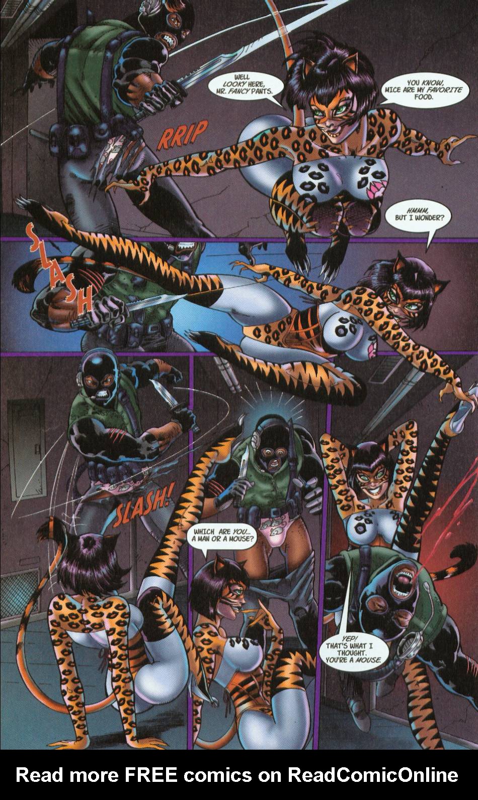 Read online 3 Little Kittens: Purrr-fect Weapons comic -  Issue #1 - 10