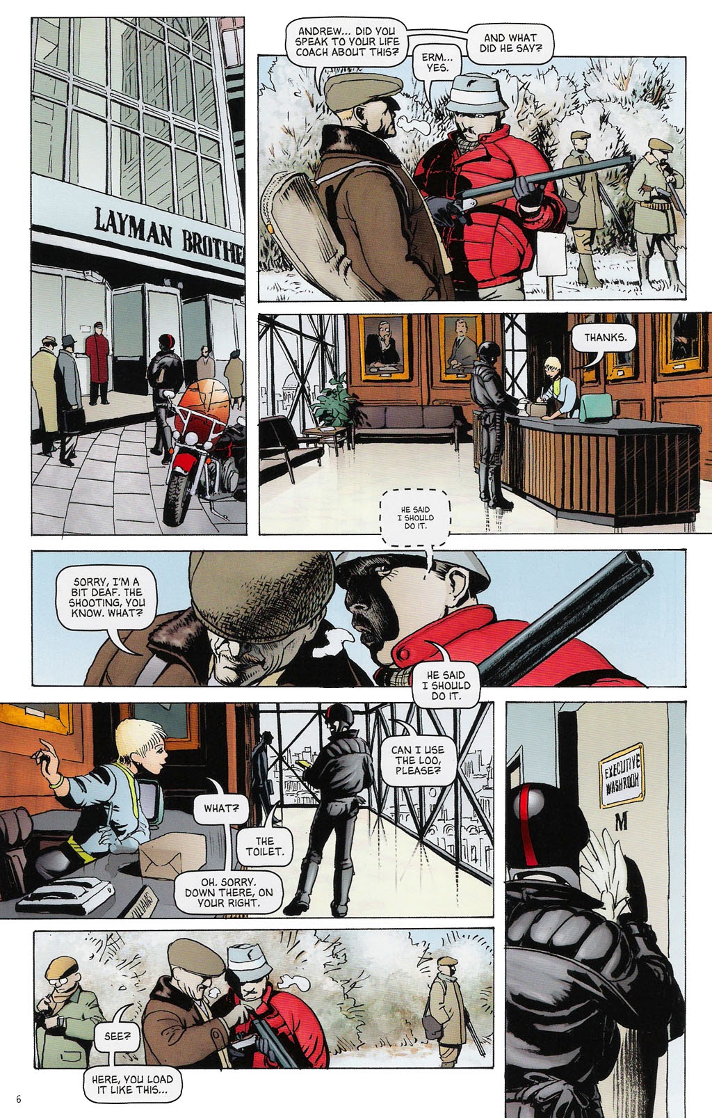 Read online Smoke comic -  Issue #1 - 8