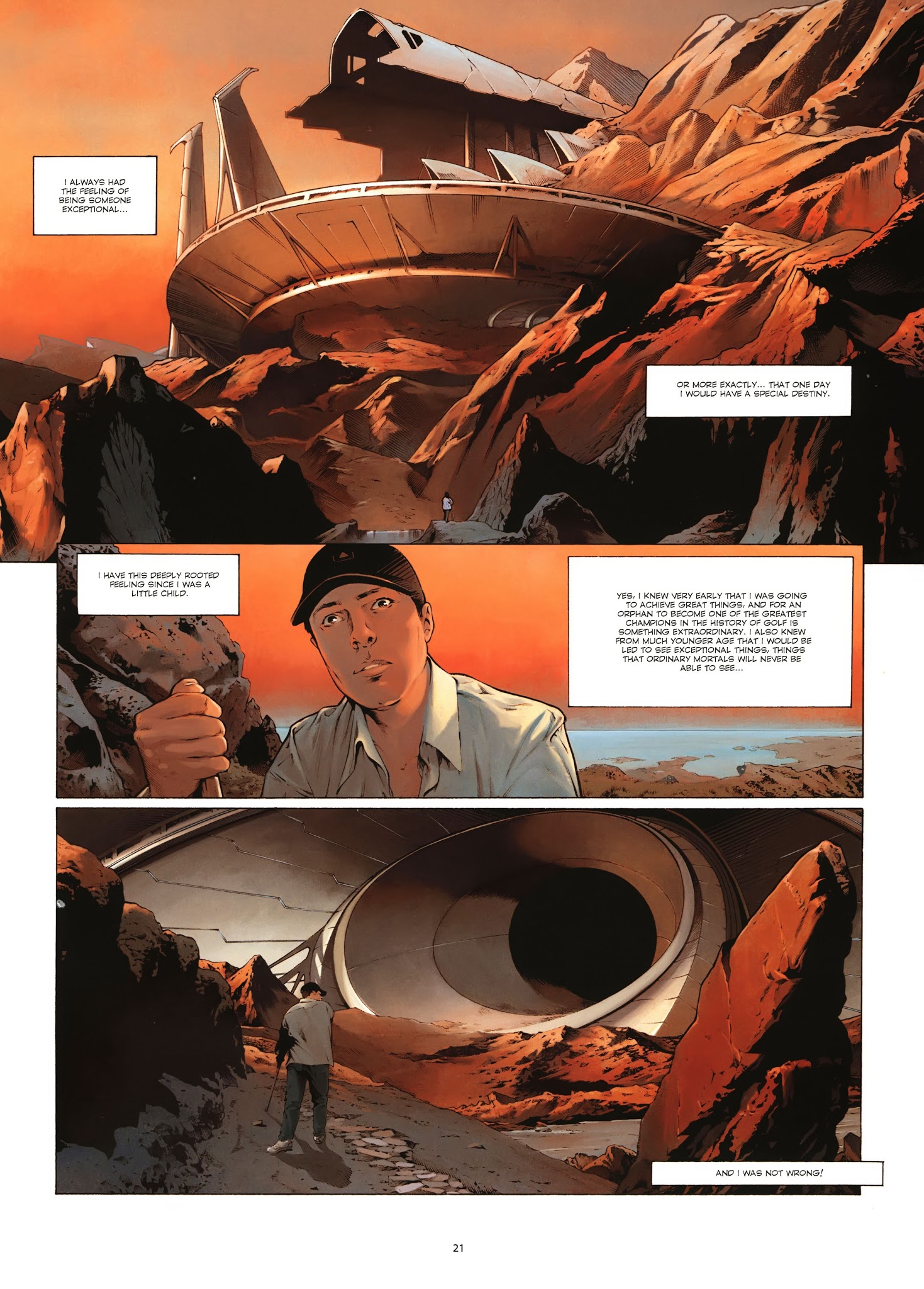 Read online Prometheus comic -  Issue #3 - 20