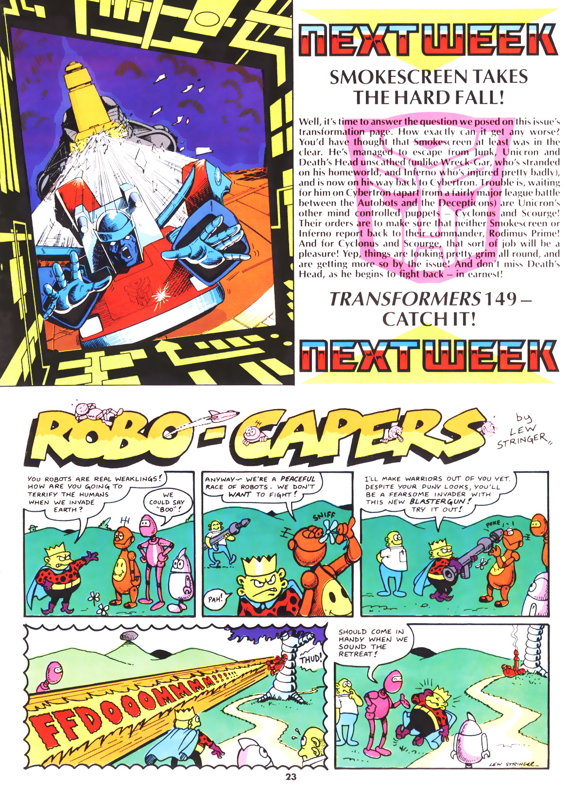 Read online The Transformers (UK) comic -  Issue #148 - 15