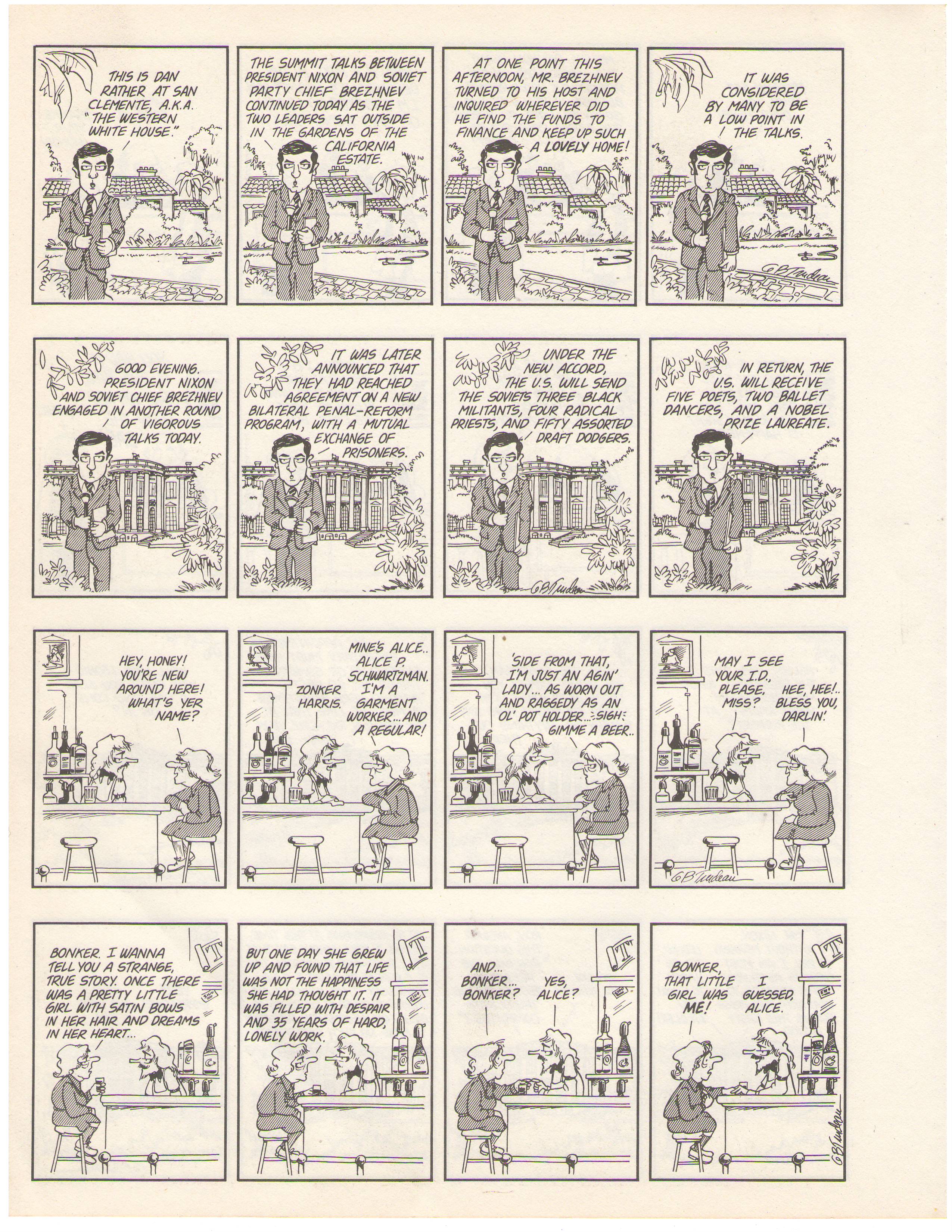 Read online The Doonesbury Chronicles comic -  Issue # TPB (Part 2) - 29