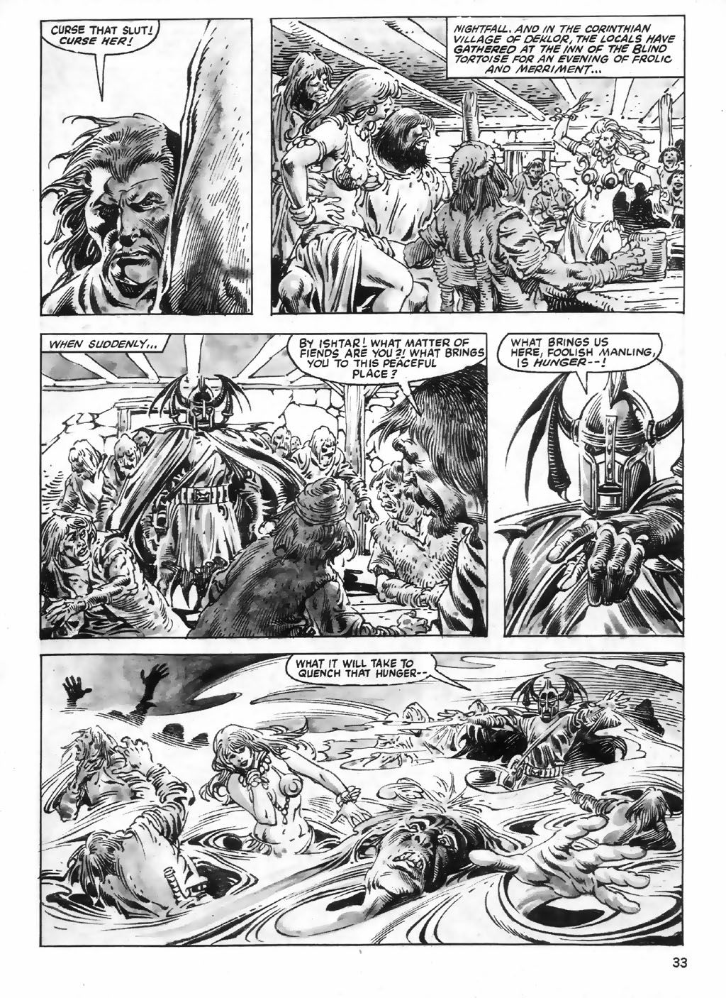 Read online The Savage Sword Of Conan comic -  Issue #96 - 33