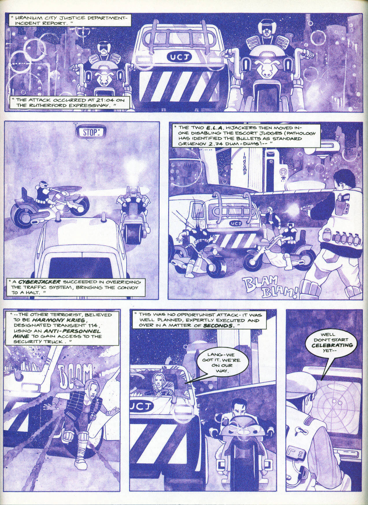 Read online Judge Dredd Megazine (vol. 3) comic -  Issue #2 - 16