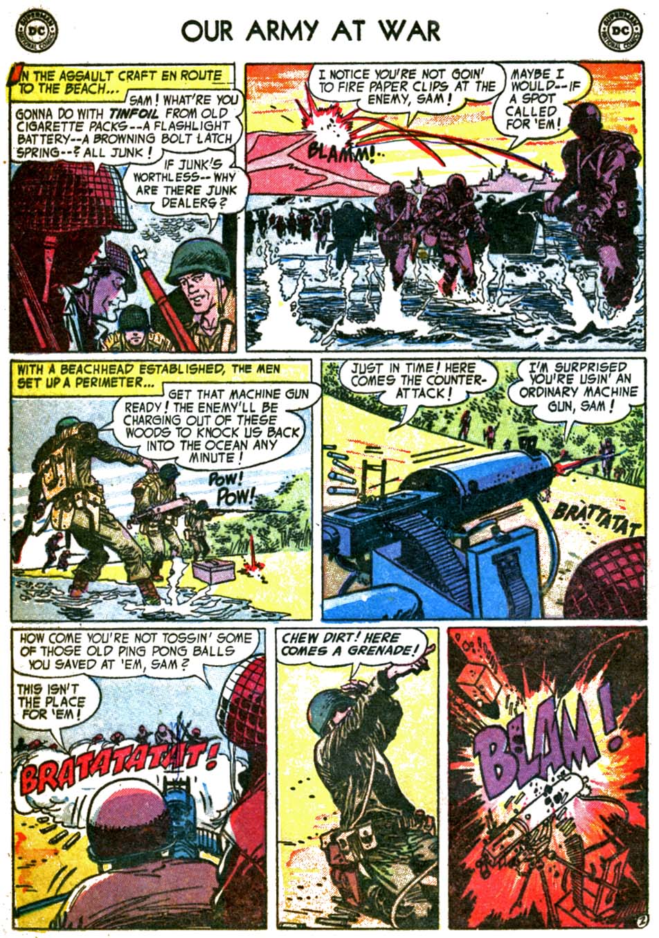 Read online Our Army at War (1952) comic -  Issue #25 - 12