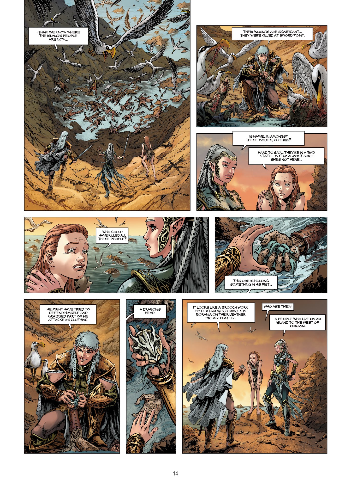 Read online Elves comic -  Issue #19 - 14