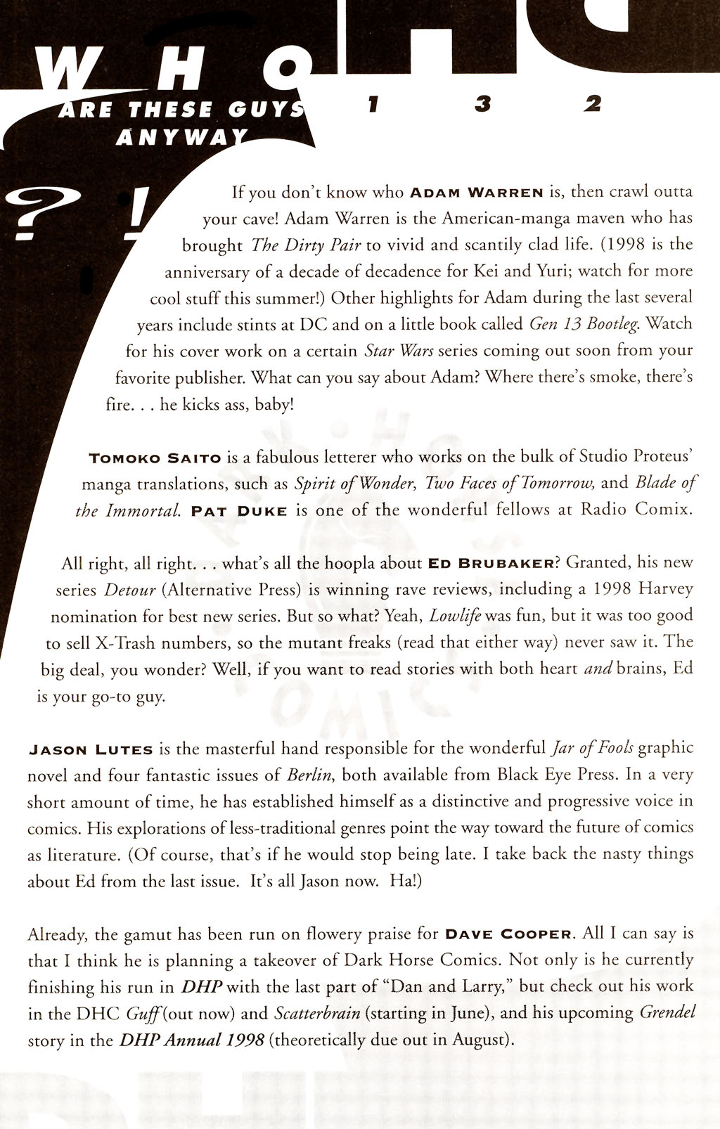 Read online Dark Horse Presents (1986) comic -  Issue #132 - 18