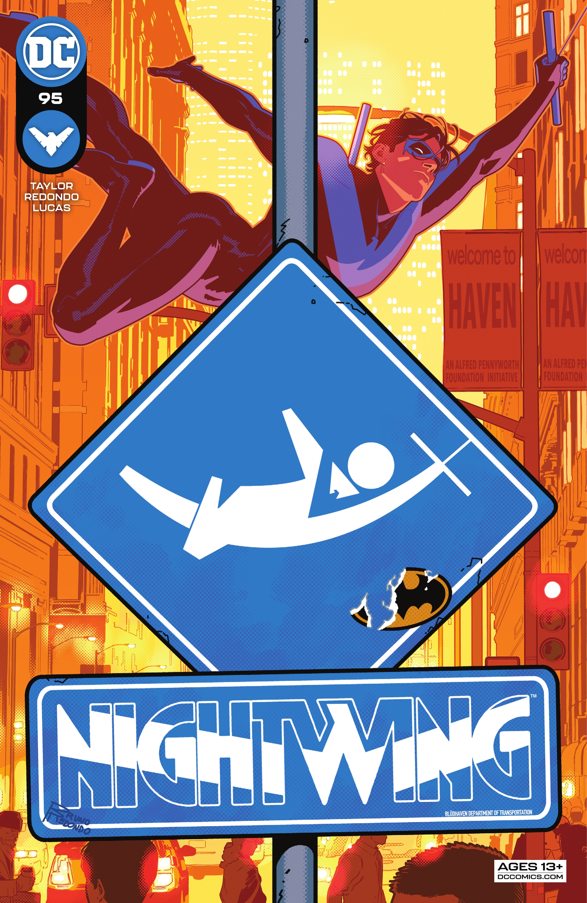 Read online Nightwing (2016) comic -  Issue #95 - 1