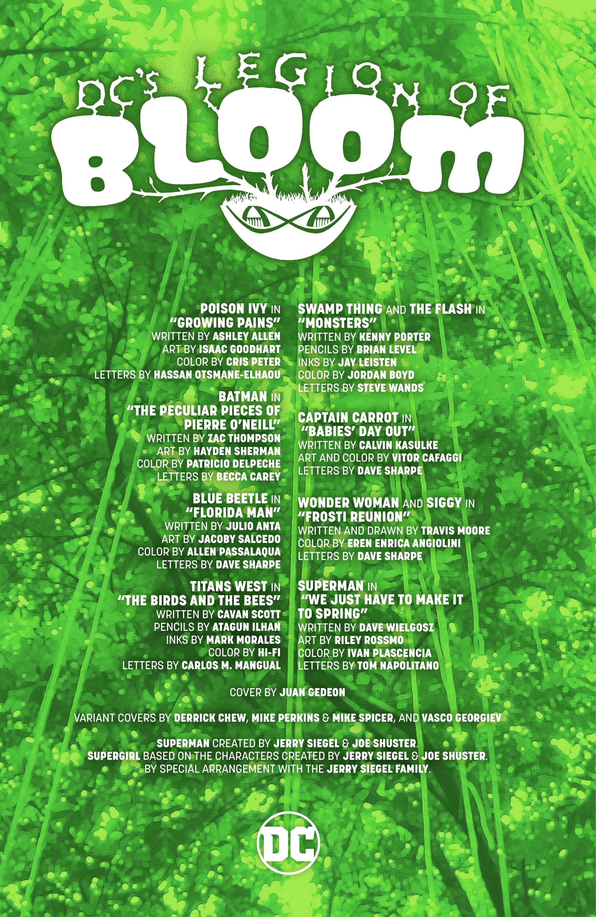 Read online DC's Legion of Bloom comic -  Issue # TPB - 3