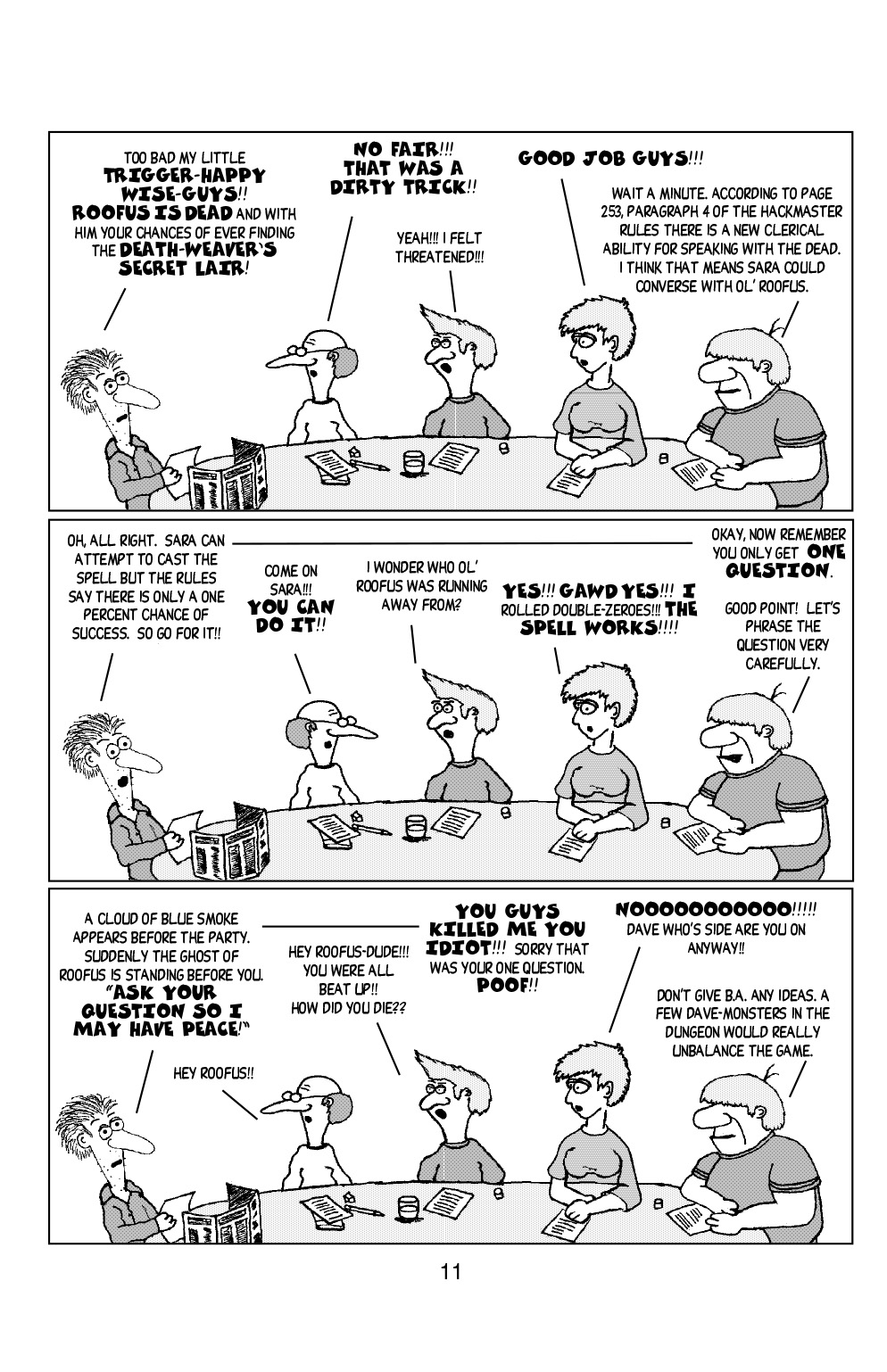 Read online Knights of the Dinner Table comic -  Issue #6 - 13