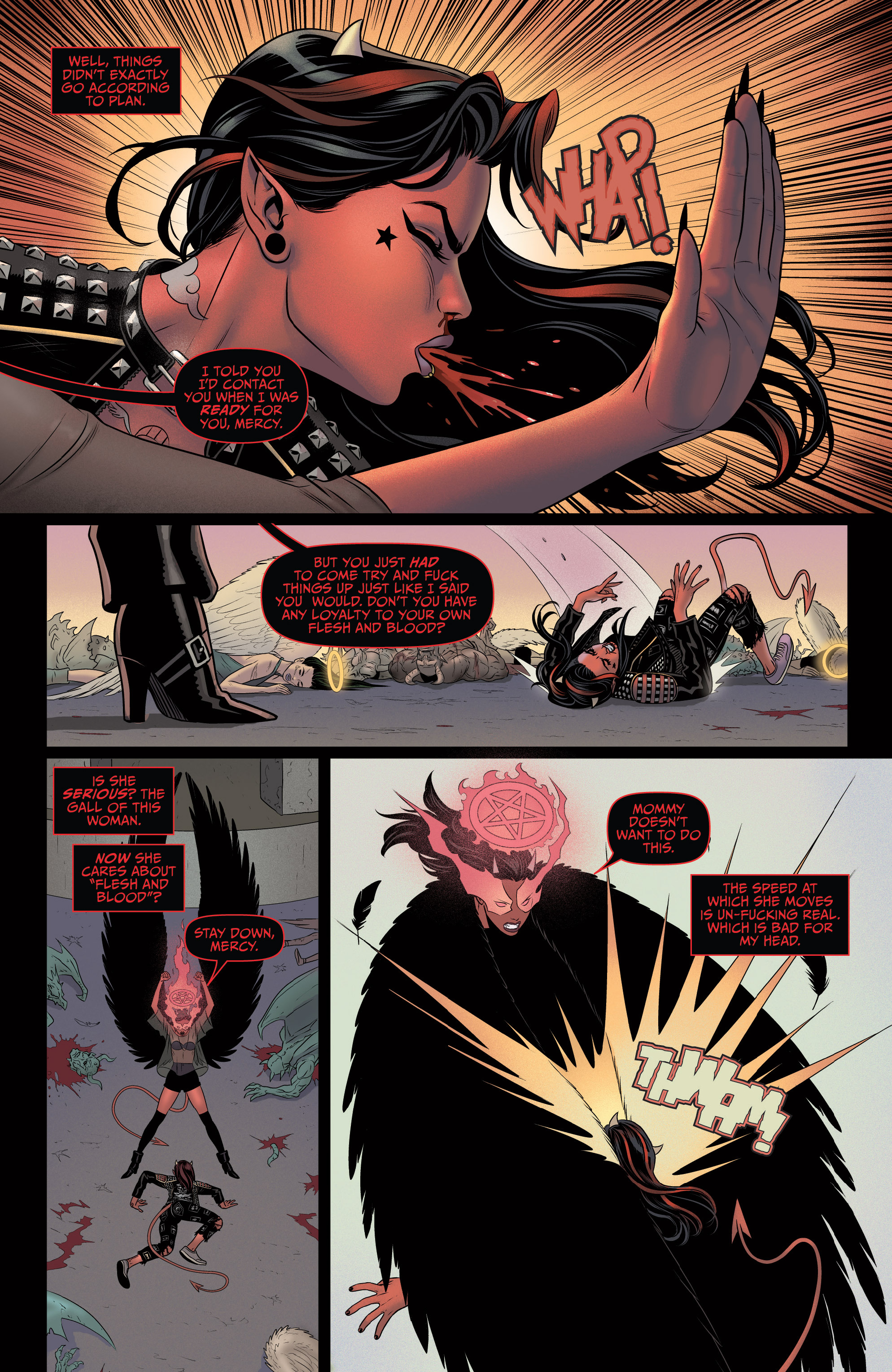 Read online Mercy Sparx (2013) comic -  Issue #12 - 5