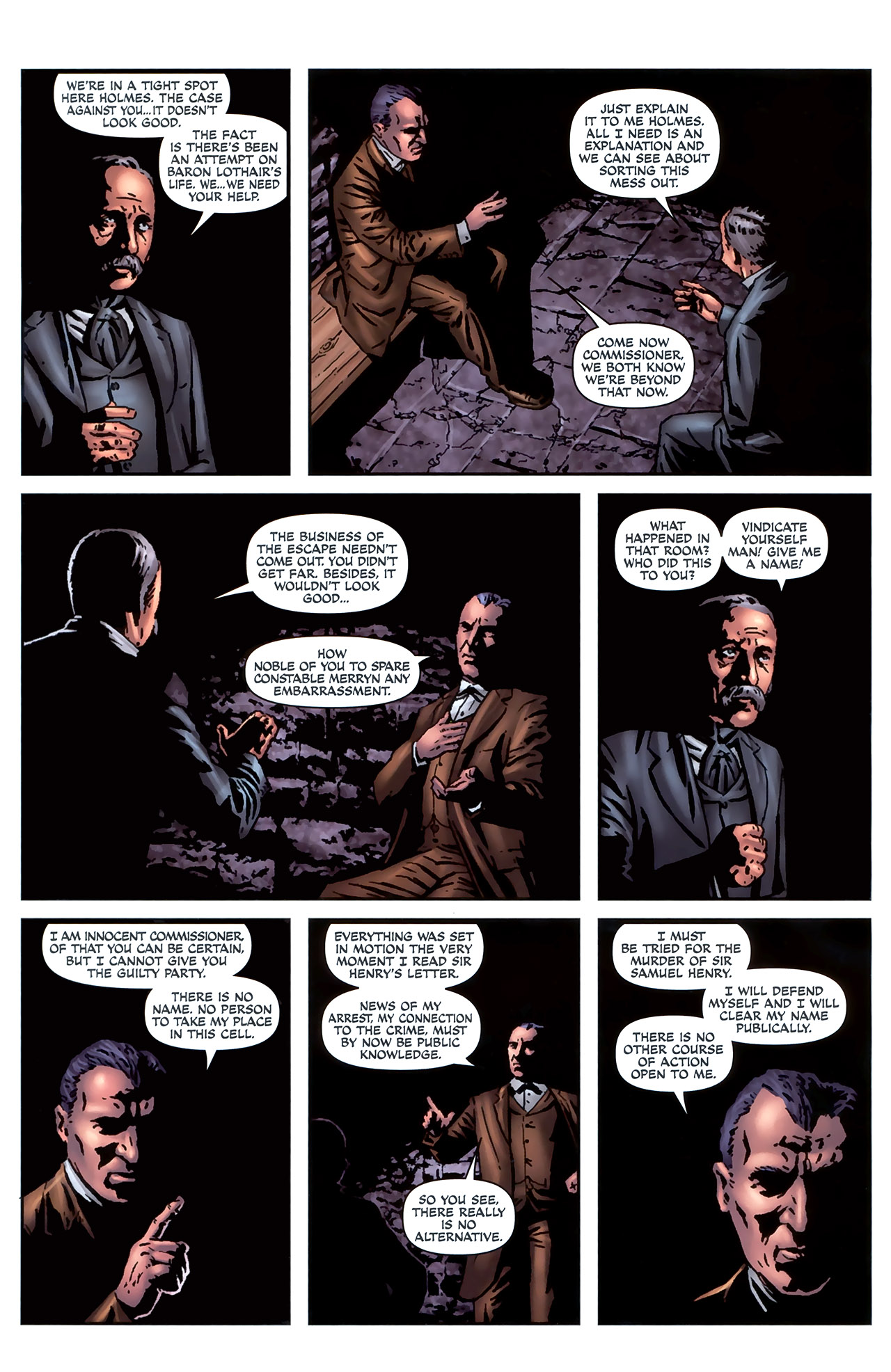 Read online Sherlock Holmes (2009) comic -  Issue #4 - 23