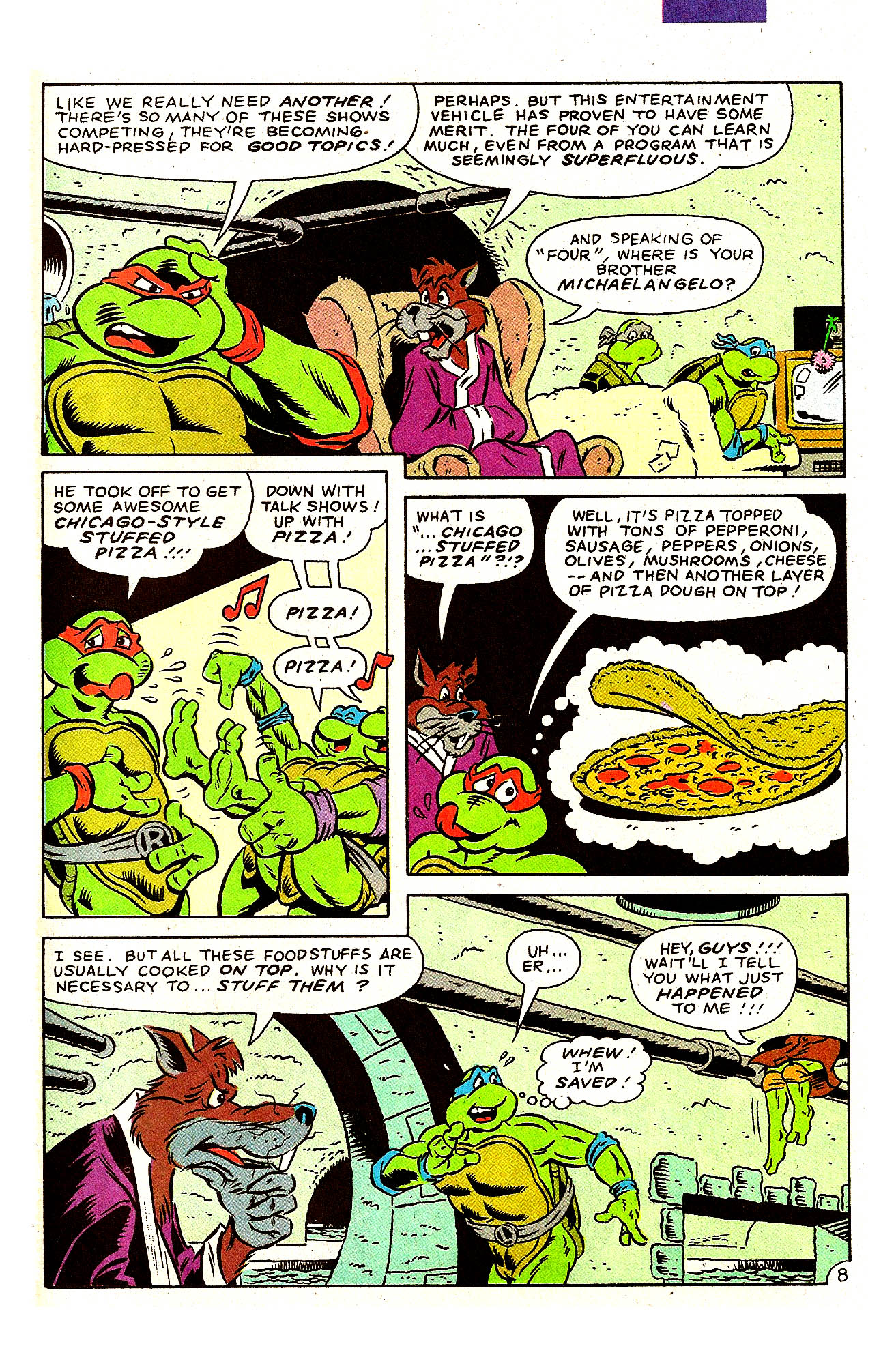 Read online Teenage Mutant Ninja Turtles Adventures (1989) comic -  Issue # _Special 3 - 36