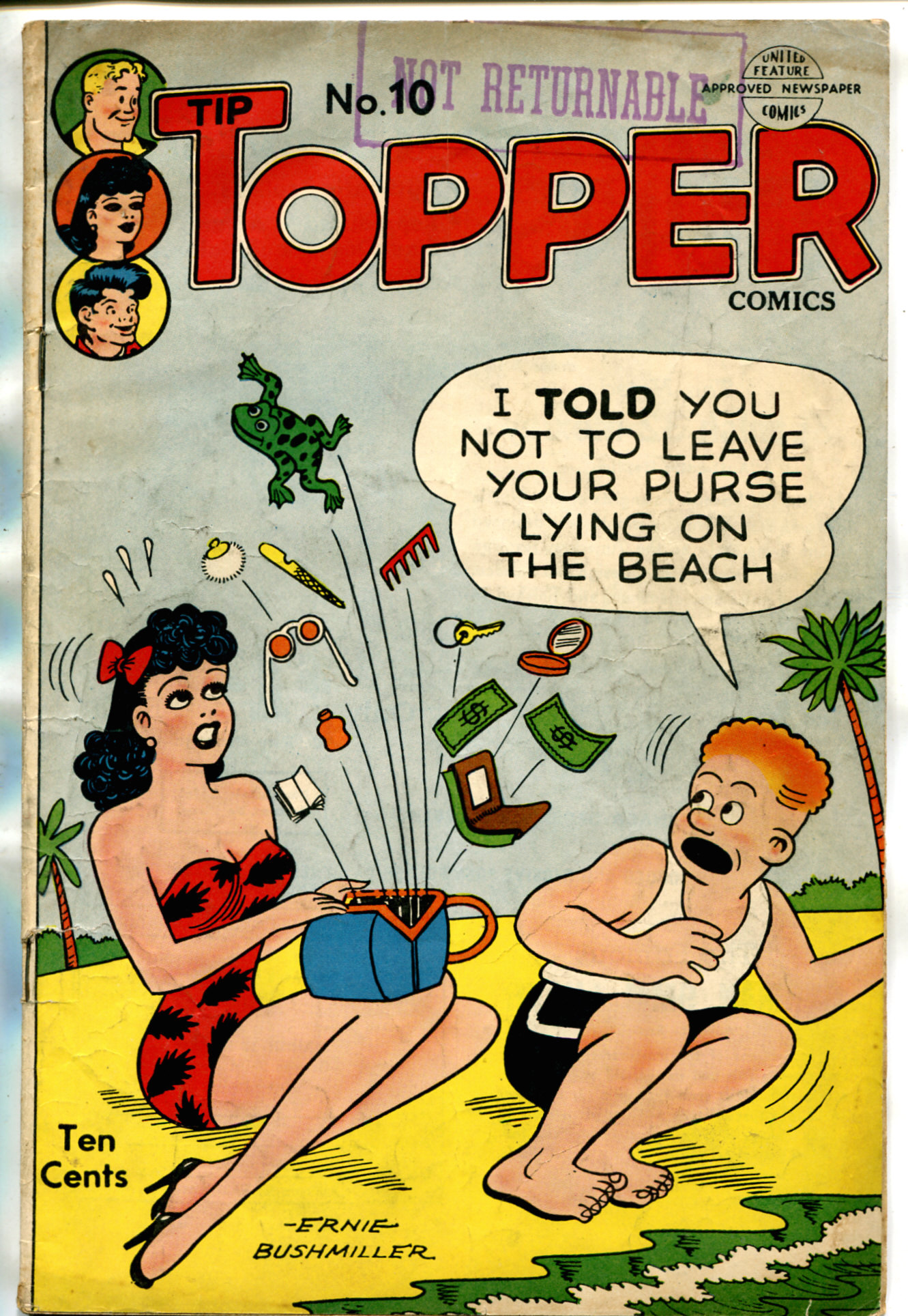 Read online Tip Topper Comics comic -  Issue #10 - 1